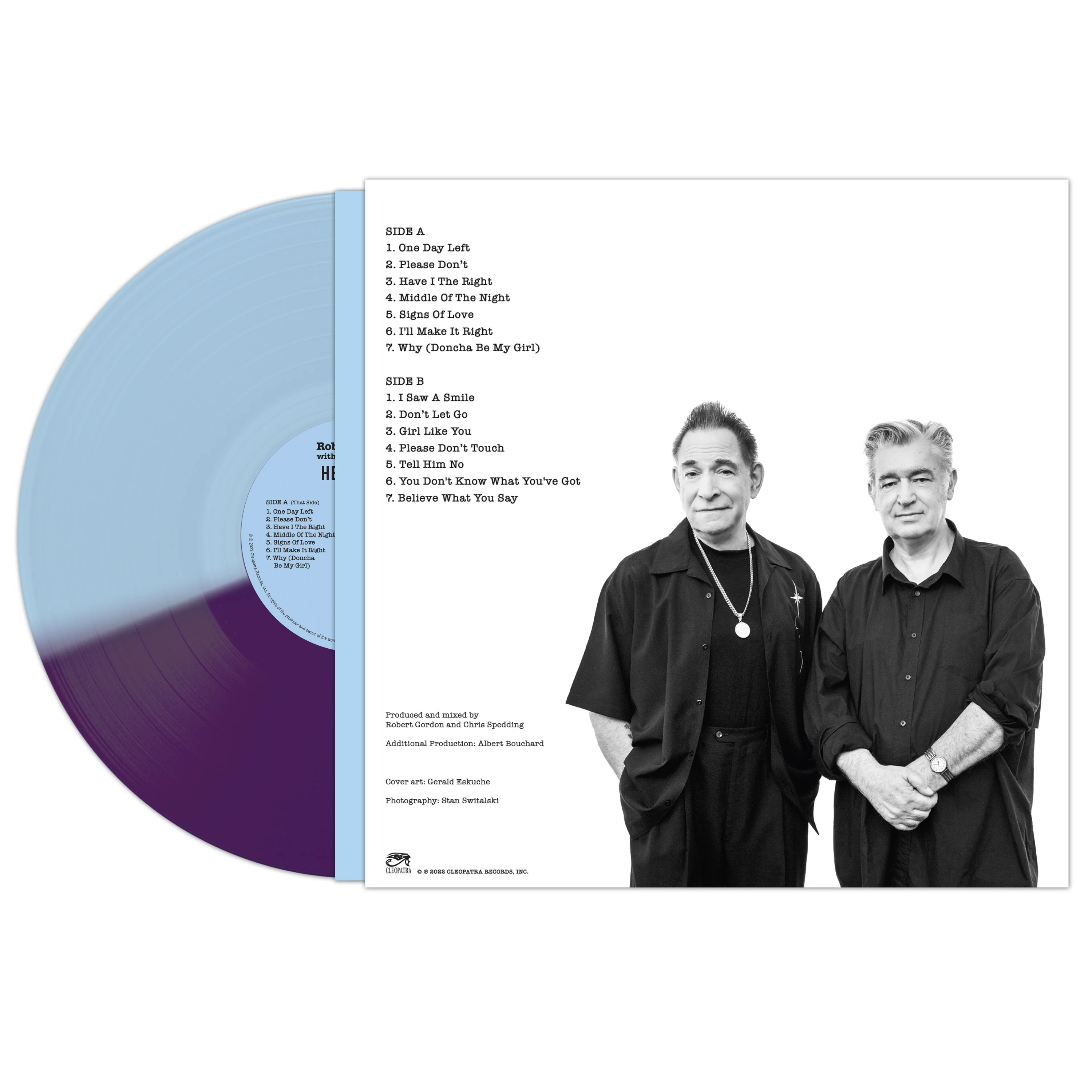 Robert Gordon & Chris Spedding - Hellafied (Blue-Purple Vinyl) - Image 3