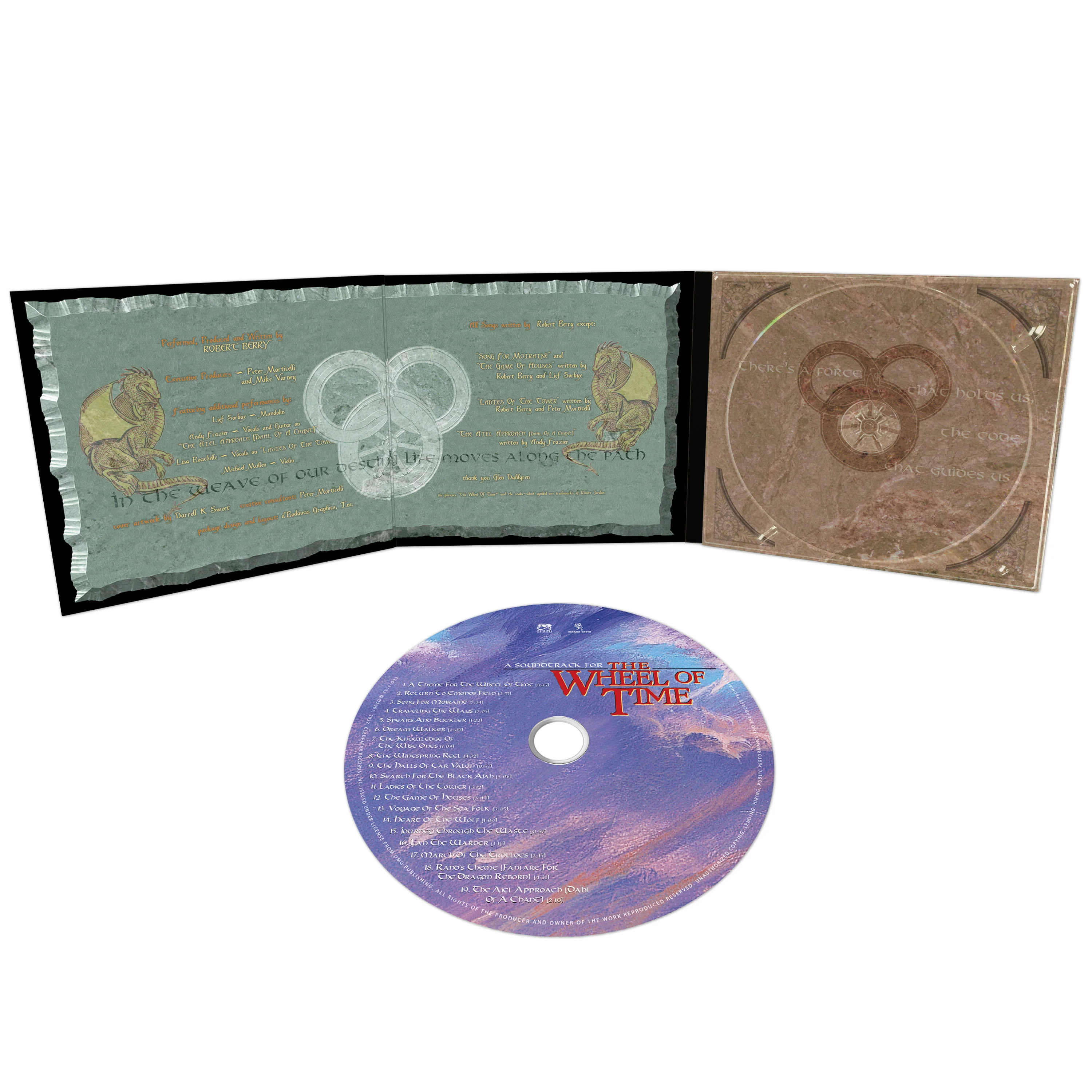 Robert Berry - A Soundtrack For The Wheel Of Time (CD Digipak) - Image 3