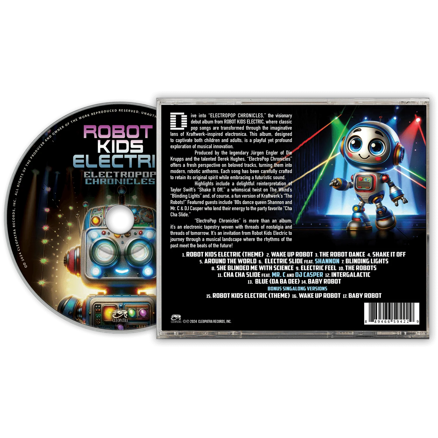 Robot Kids Electric - ElectroPop Chronicles (CD) - Image 2