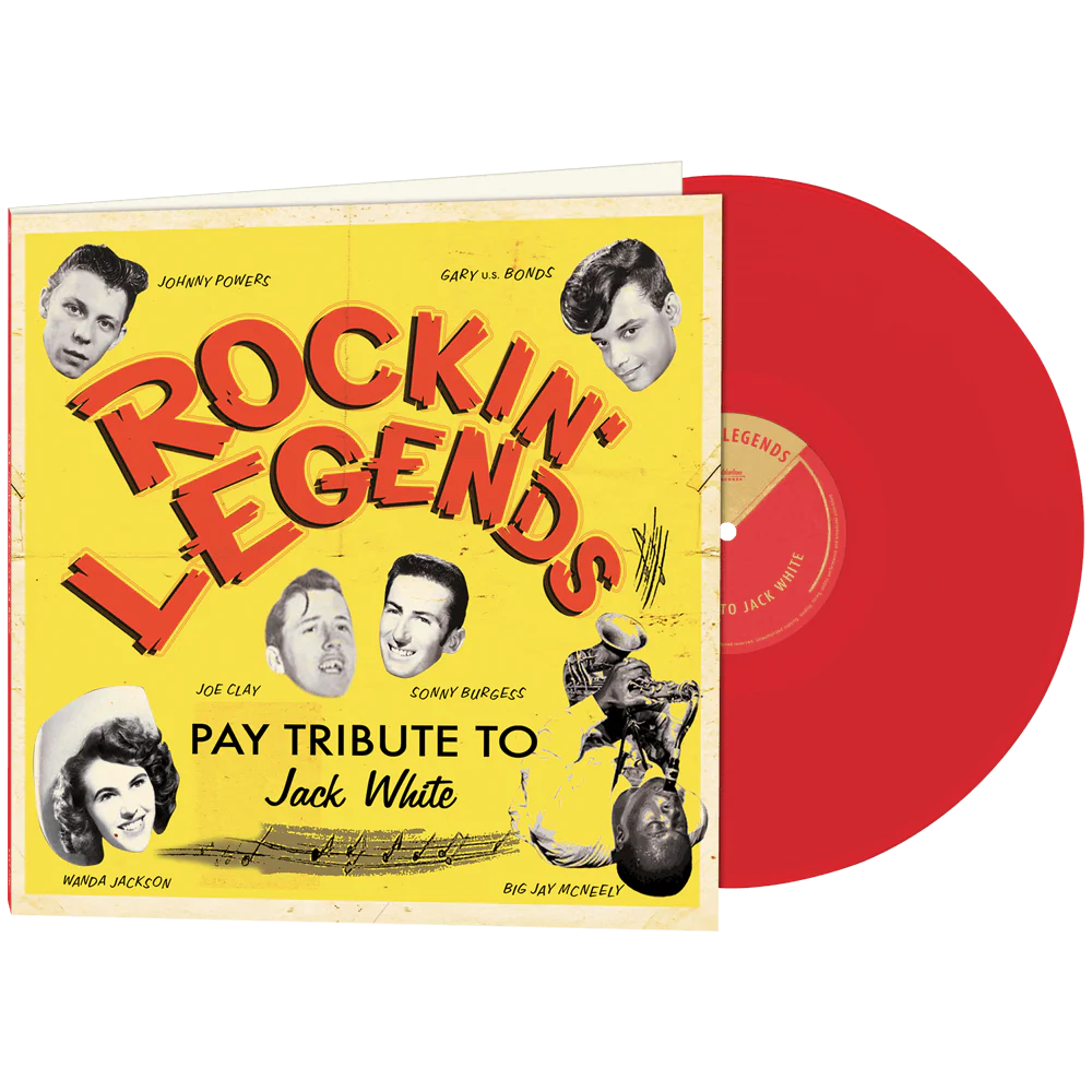 Rockin' Legends Pay Tribute to Jack White (Limited Edition Colored Vinyl) - Image 2