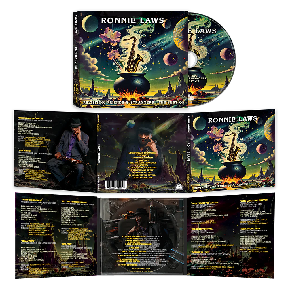 Ronnie Laws - Revisiting Friends And Strangers - The Best Of (CD Digipak) - Image 2