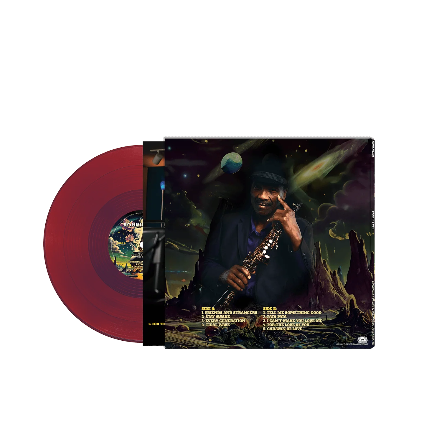 Ronnie Laws - Revisiting Friends And Strangers - The Best Of (Red Vinyl) - Image 2