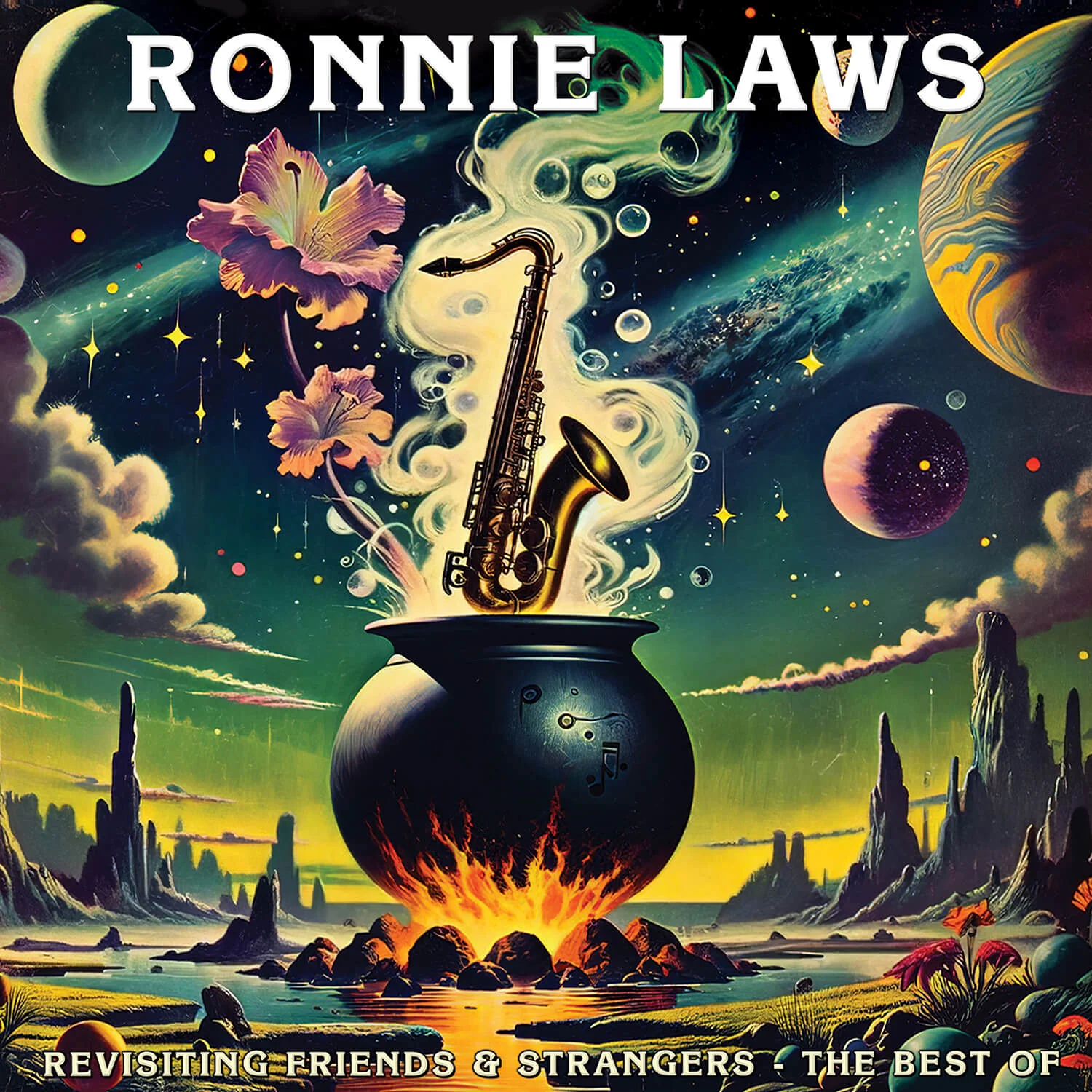 Ronnie Laws - Revisiting Friends And Strangers - The Best Of (Red Vinyl) - Image 3