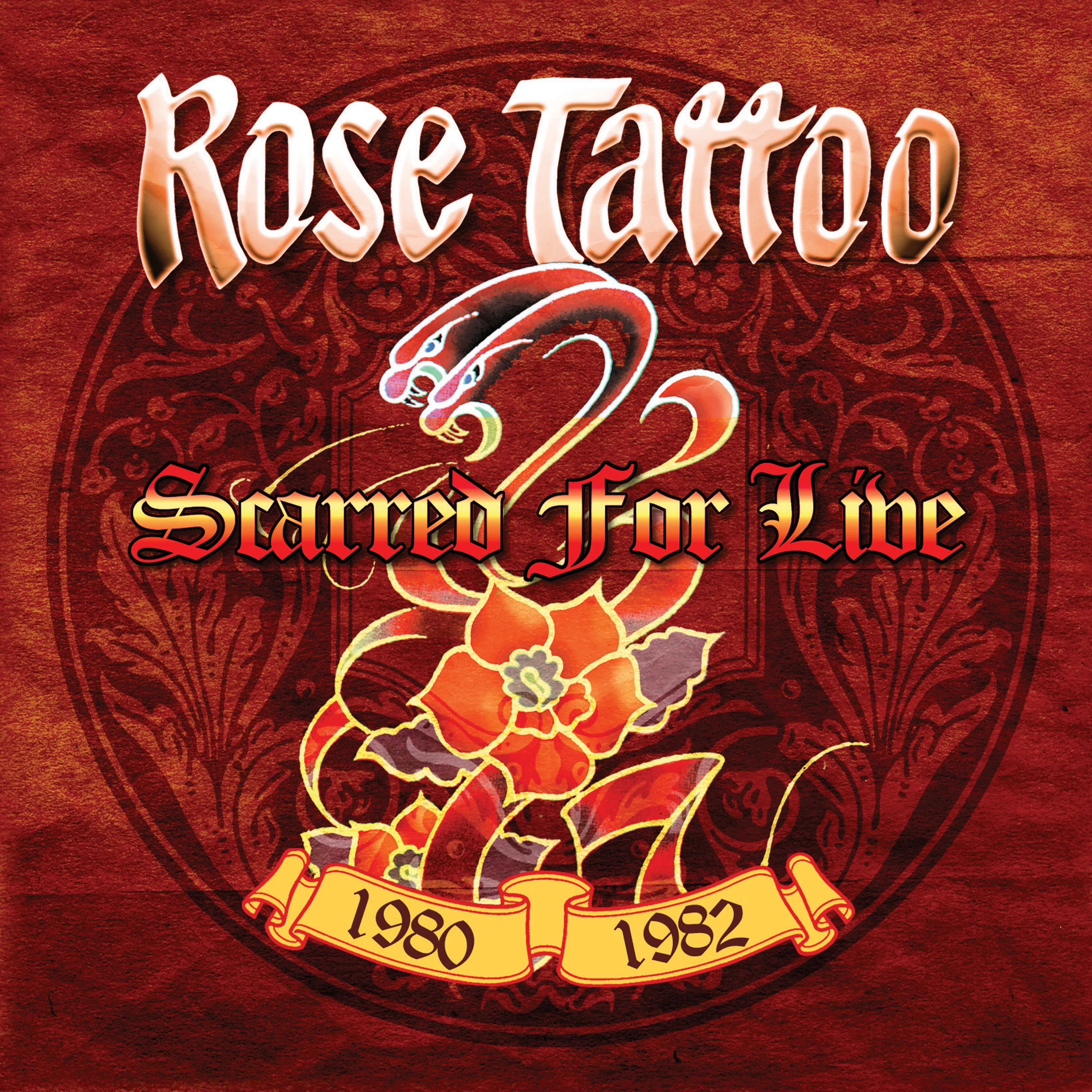 Rose Tattoo - Scarred For Live 1980-1982 (Silver Vinyl) - Image 3
