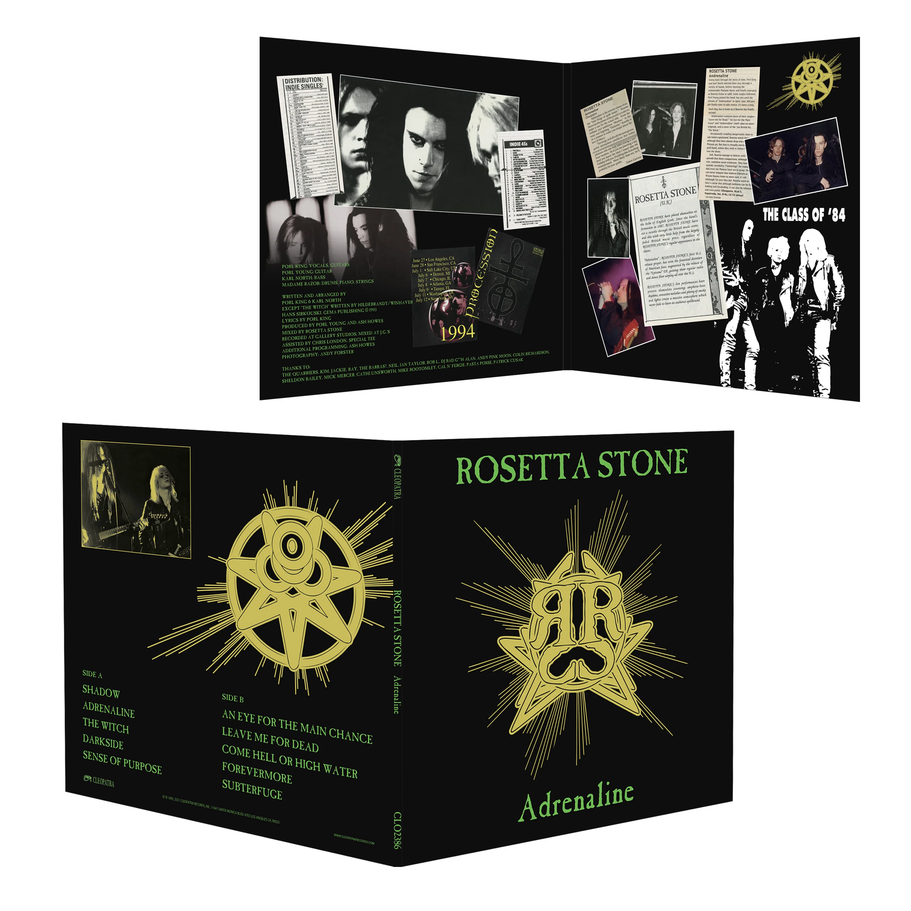 Rosetta Stone - Adrenaline (Limited Edition Colored Vinyl) - Image 4