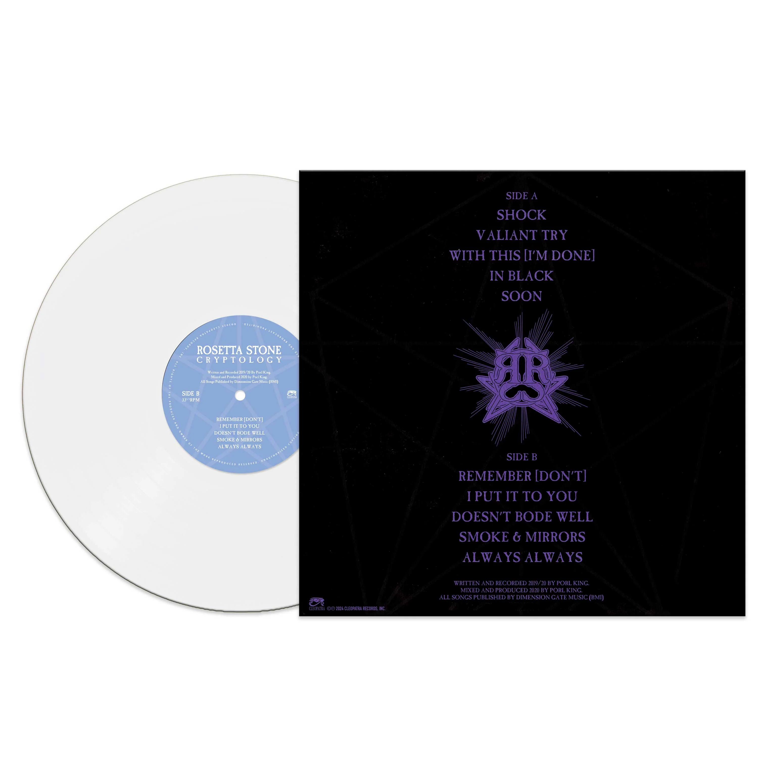 Rosetta Stone - Cryptology (White Vinyl) - Image 2