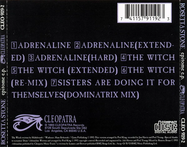 Rosetta Stone - Epitome EP (CD) - Image 3
