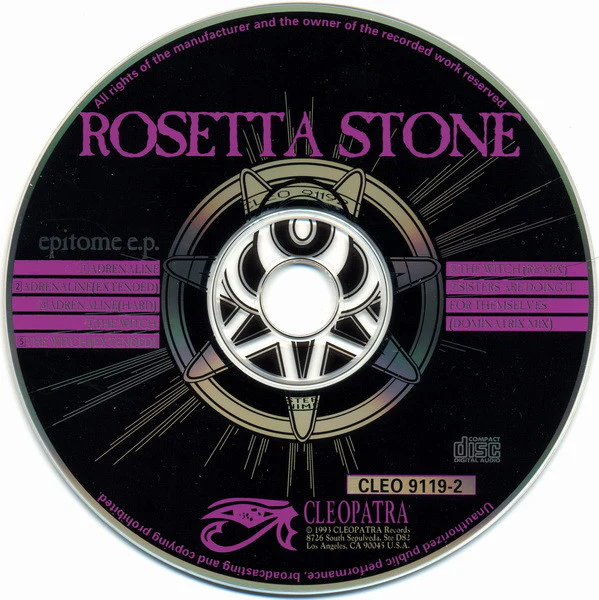 Rosetta Stone - Epitome EP (CD) - Image 4