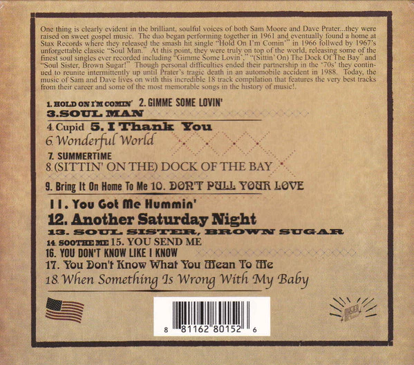 Sam And Dave - The Best Of (CD) - Image 2