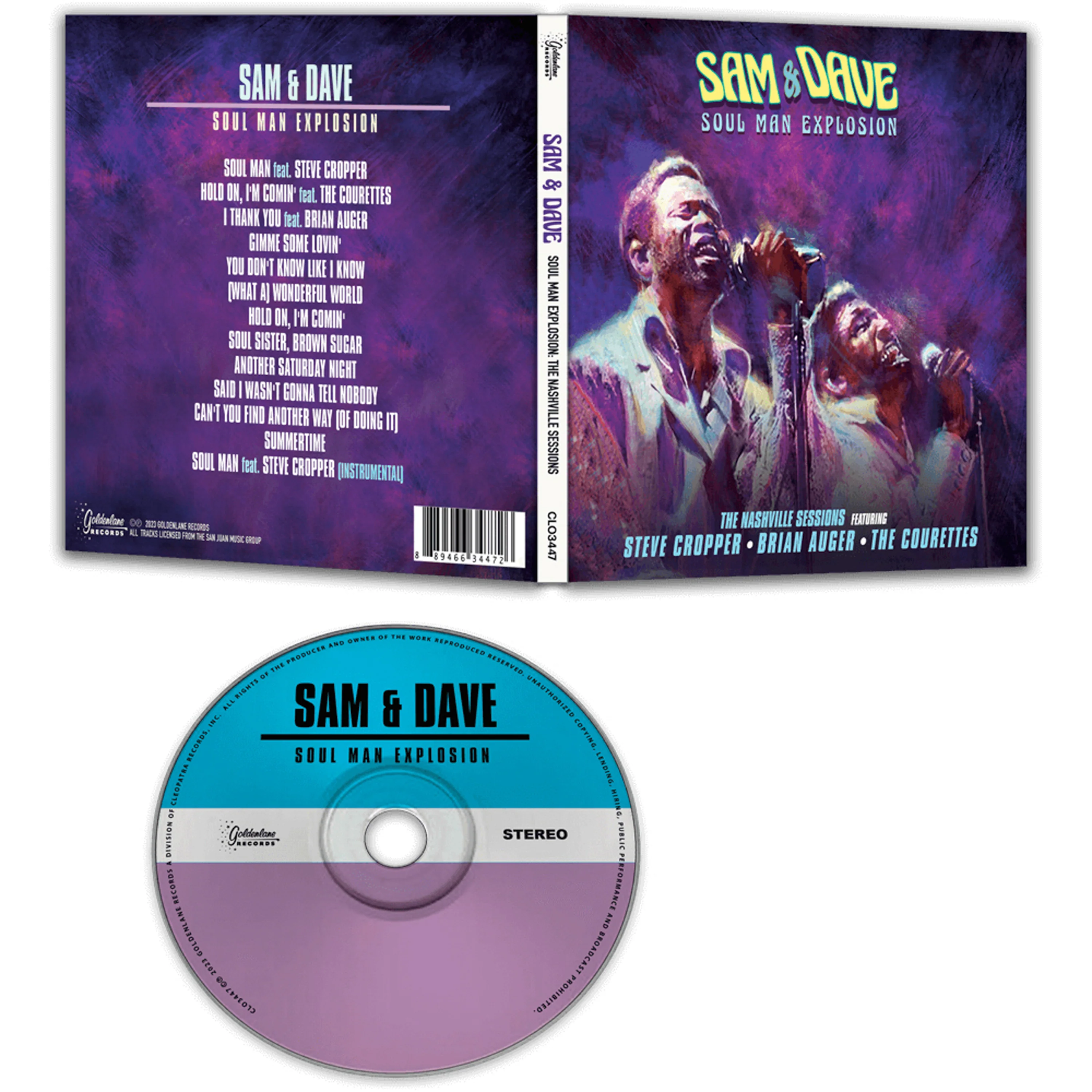 Sam & Dave - Soul Man Explosion (CD) - Image 2