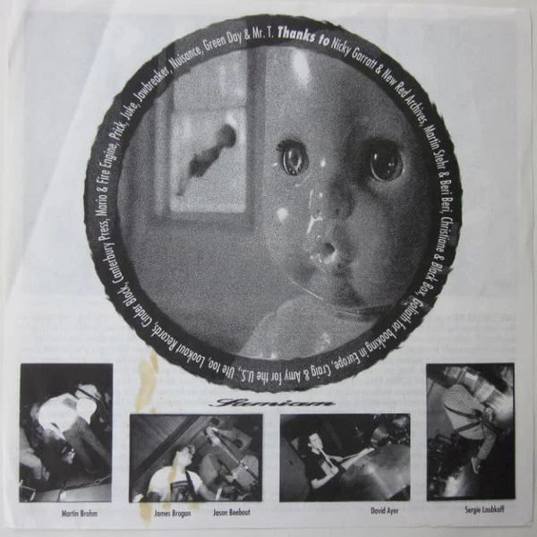 Samiam – Don't Break Me (10" White LP) - Image 2