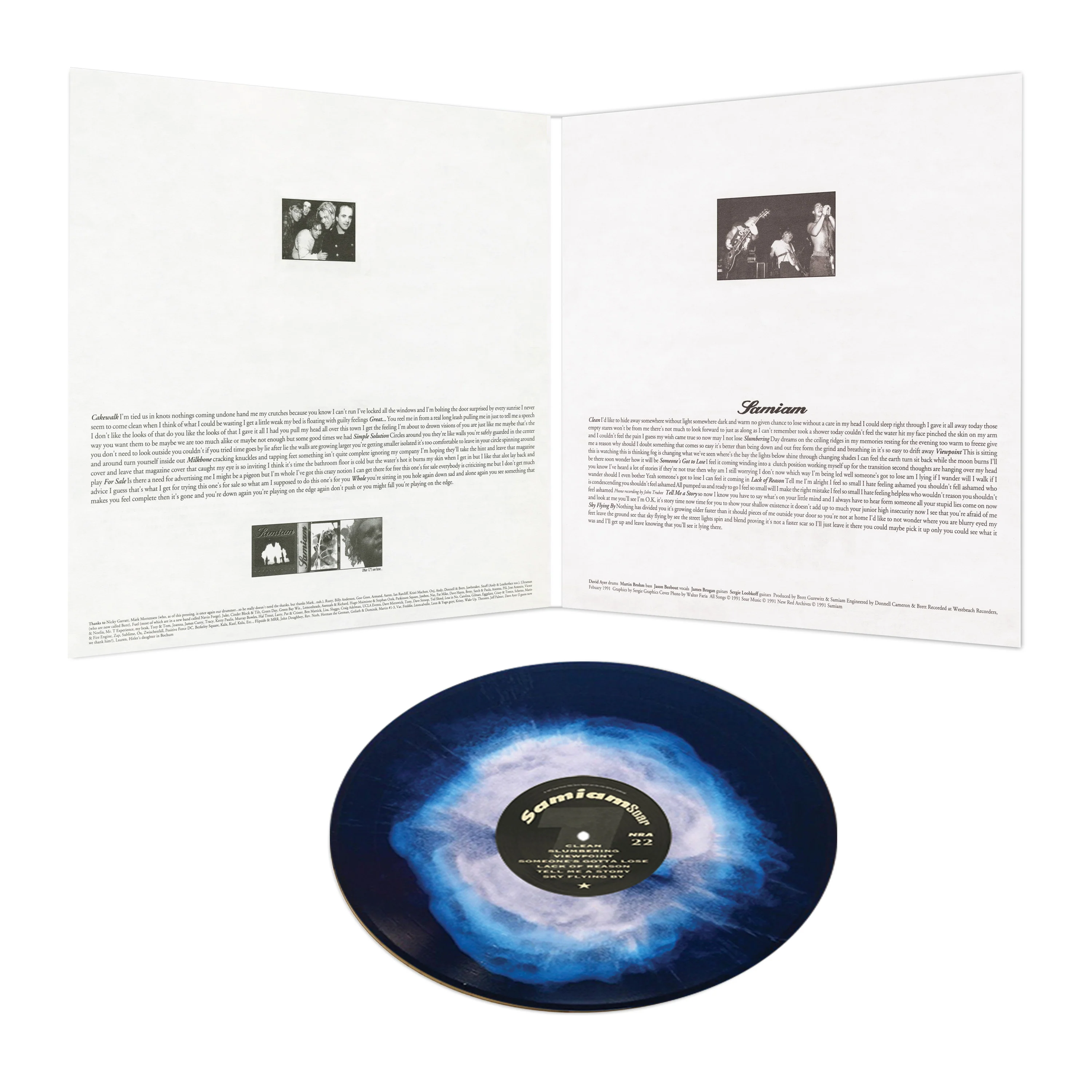Samiam - Soar (Blue Haze Vinyl) - Image 3