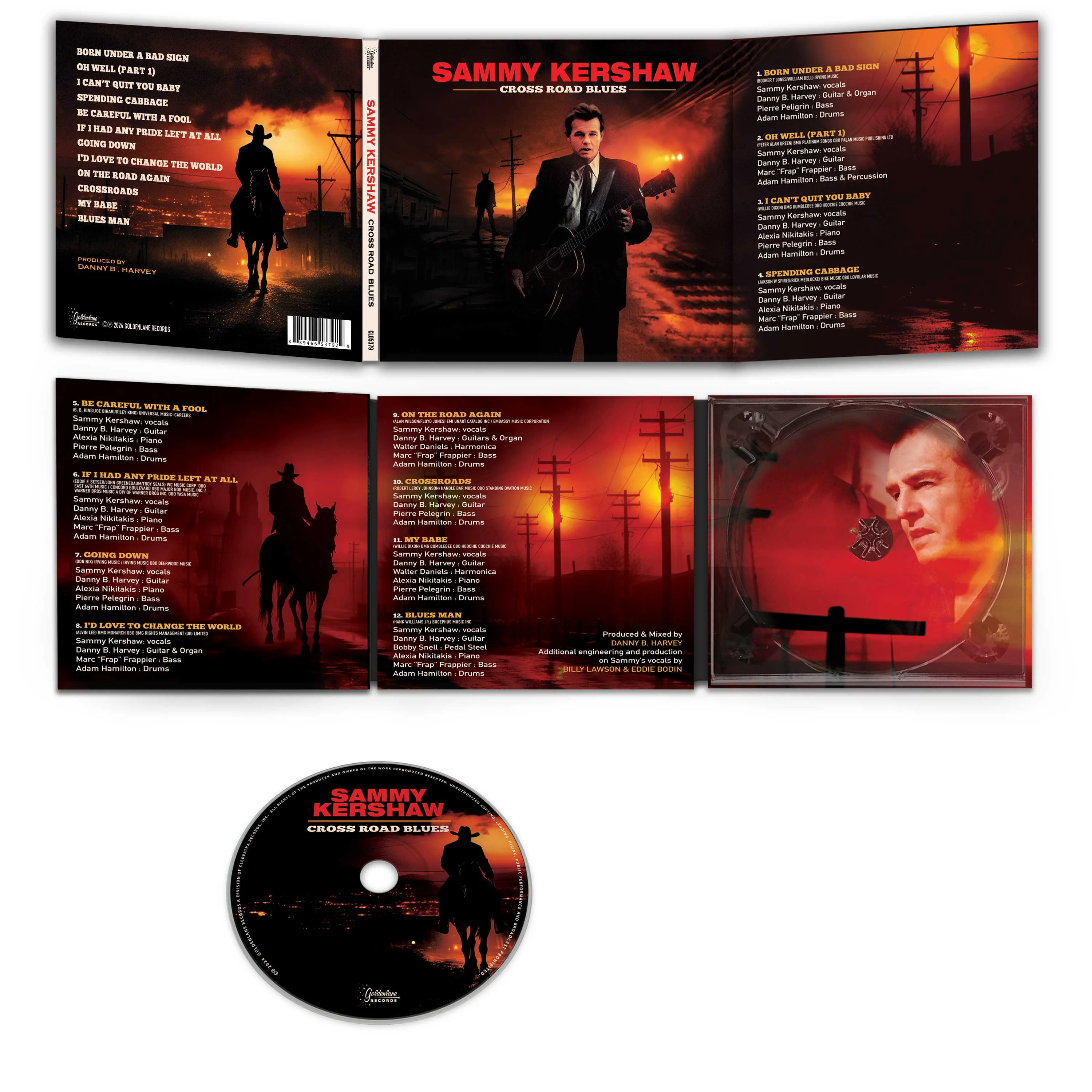 Sammy Kershaw - Cross Road Blues (CD) - Image 3