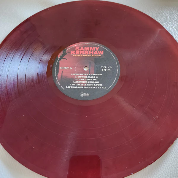Sammy Kershaw - Cross Road Blues (Red Marble Vinyl) - Image 3