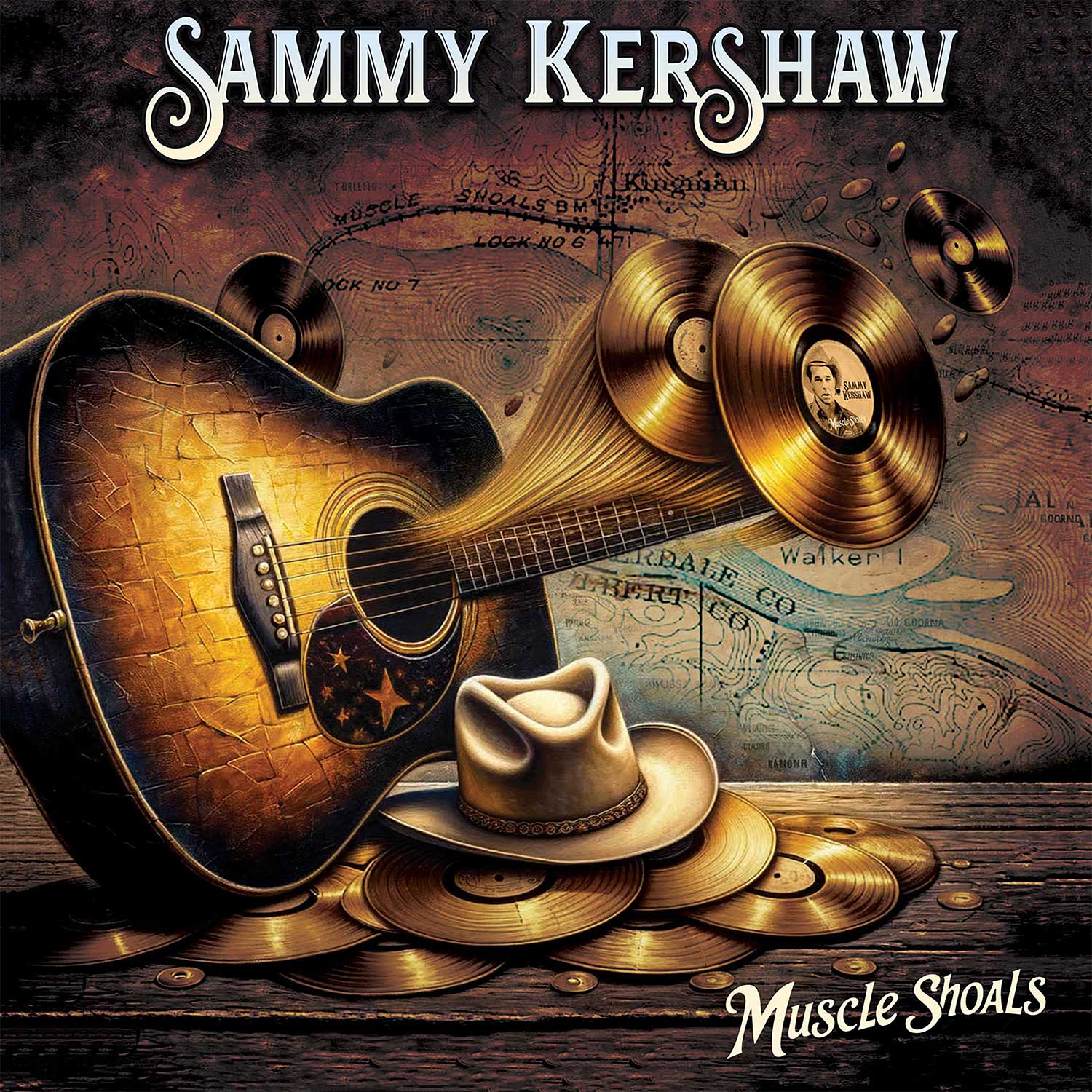 Sammy Kershaw - Muscle Shoals (CD) - Image 3