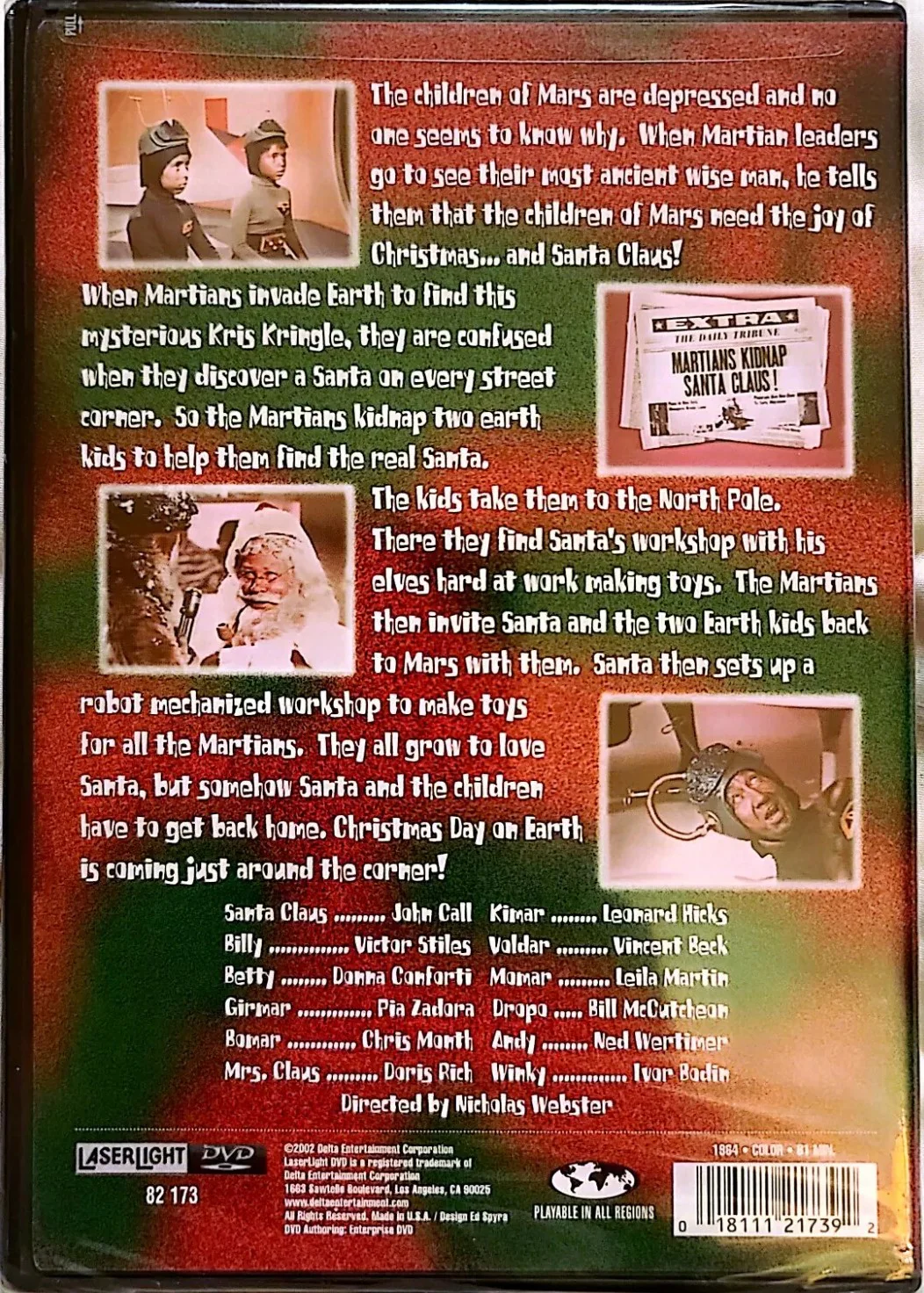 Santa Claus Conquers The Martians (DVD) - Image 2