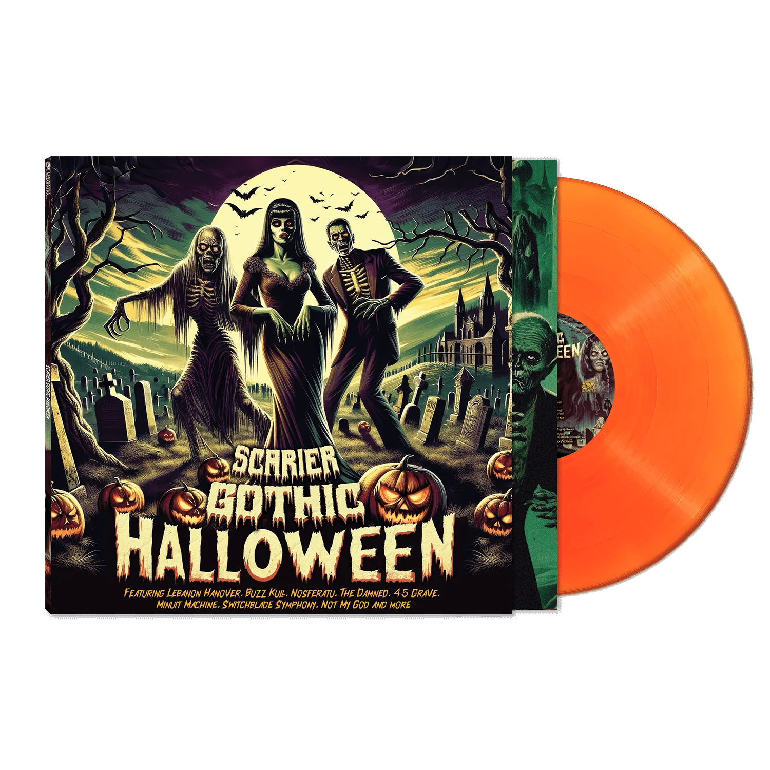 Scarier Gothic Halloween (Orange Vinyl) + Silent Bite (DVD) Bundle - Image 2
