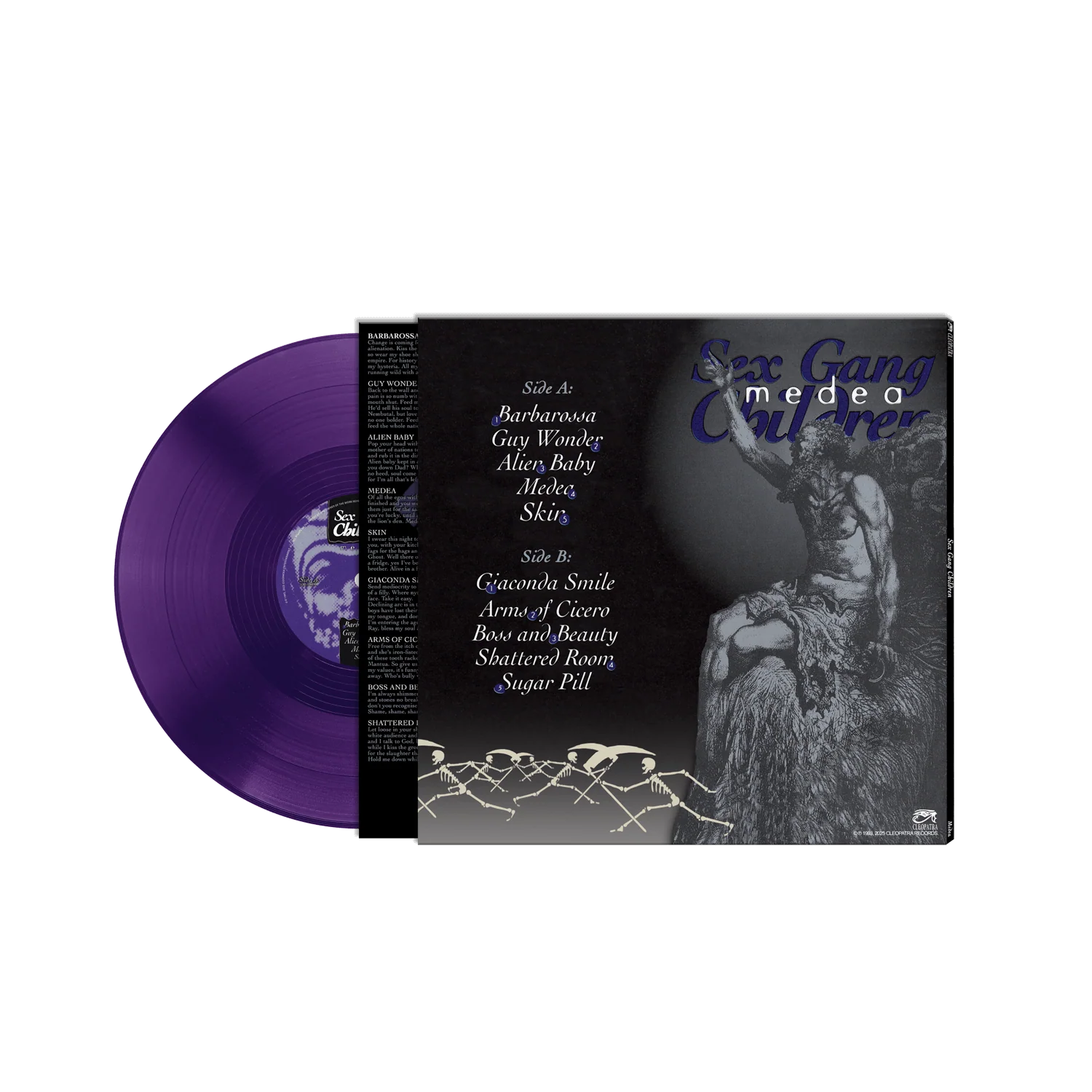 Sex Gang Children - Medea (Purple Vinyl LP) - Image 2