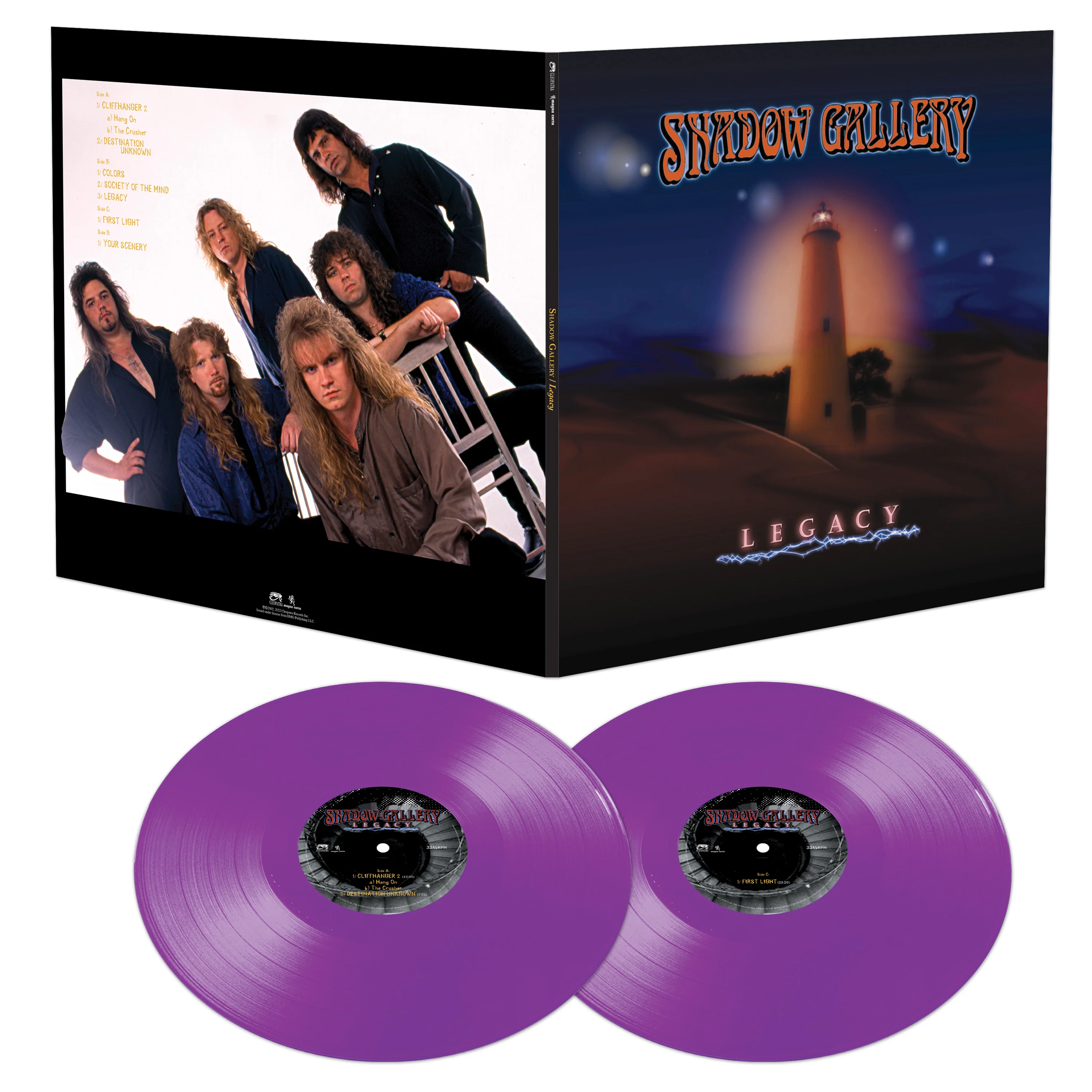 Shadow Gallery - Legacy (Purple Double Vinyl LP) - Image 2