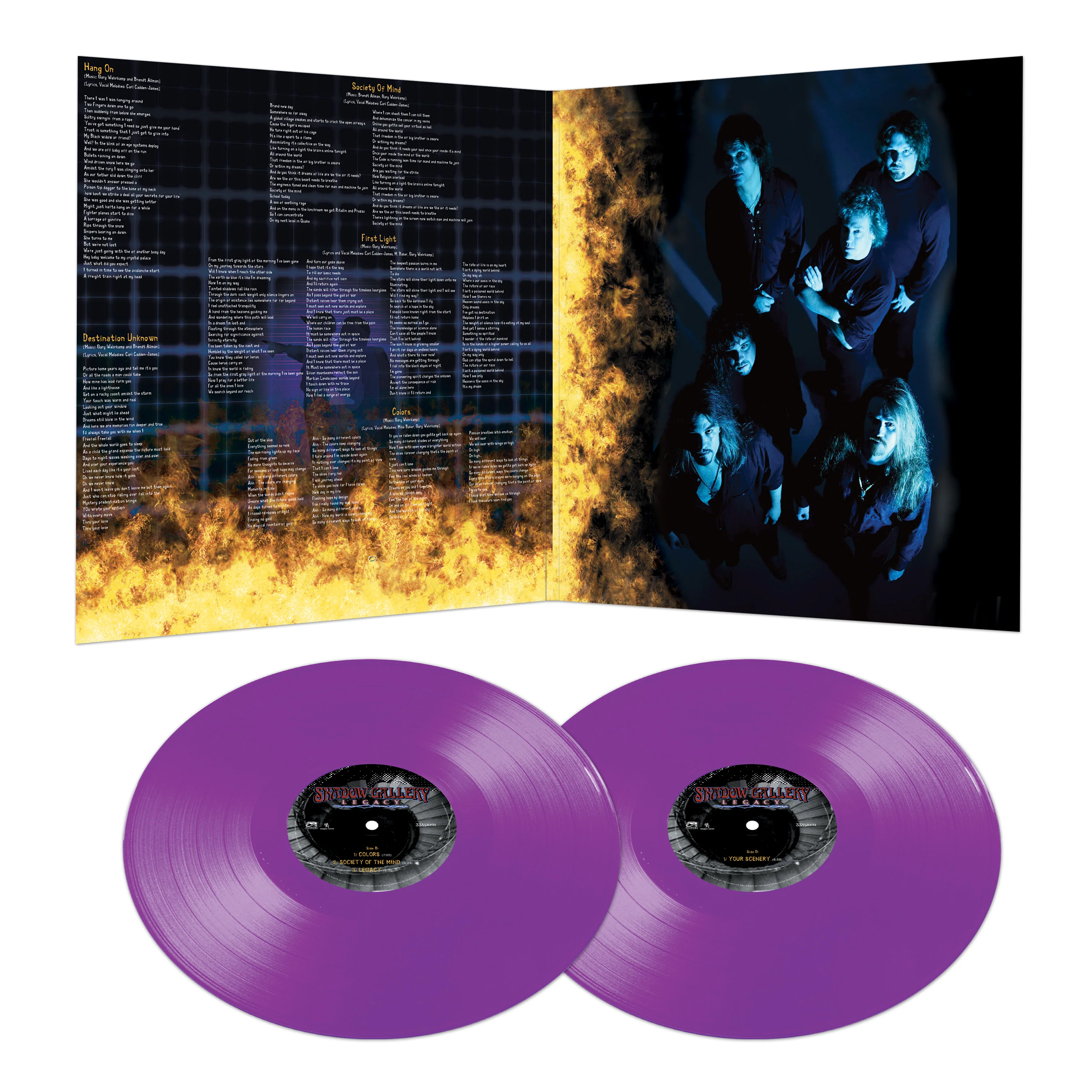 Shadow Gallery - Legacy (Purple Double Vinyl LP) - Image 3