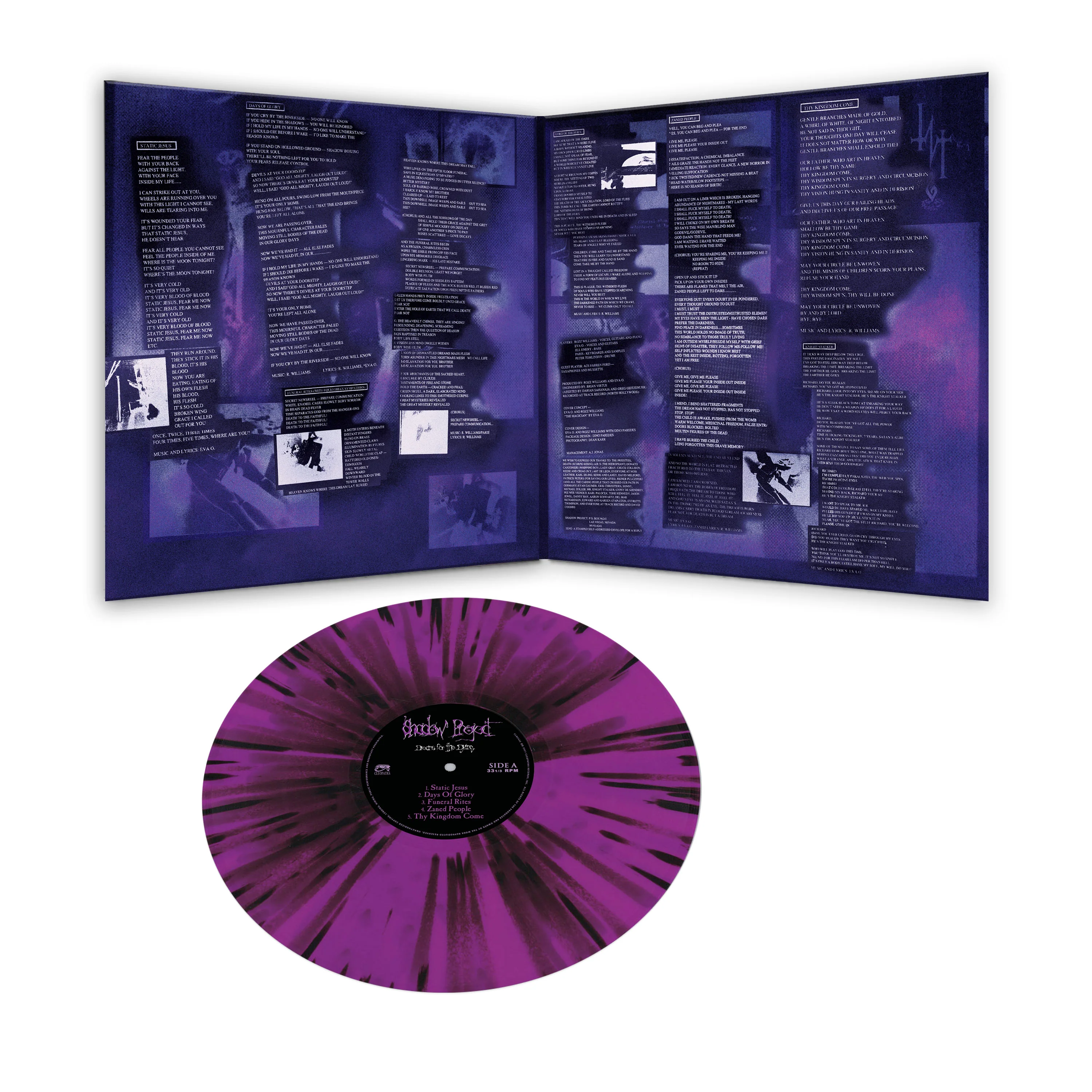 Shadow Project - Dreams For The Dying (Limited Edition Splatter Vinyl) - Image 3
