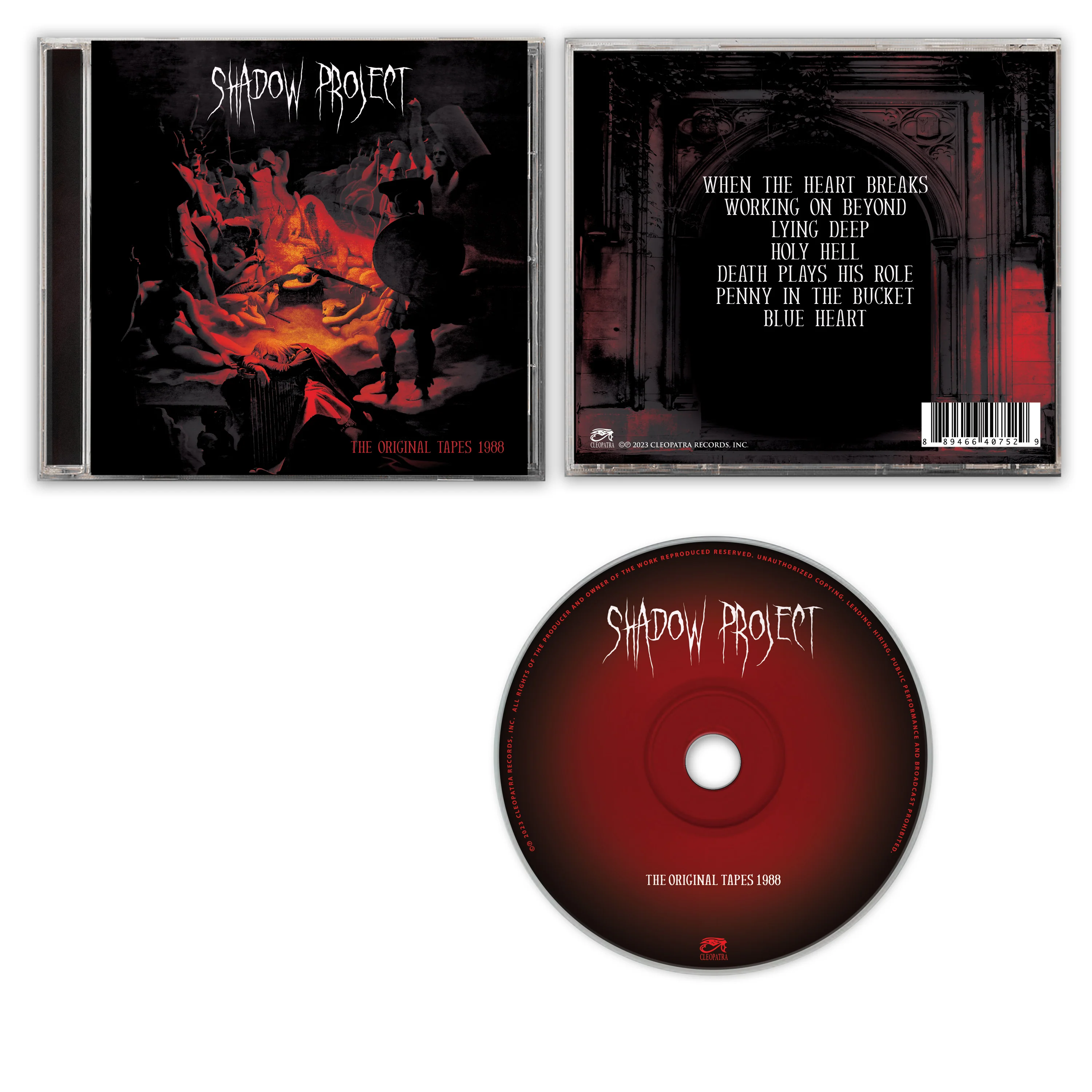 Shadow Project - The Original Tapes 1988 (CD) - Image 2