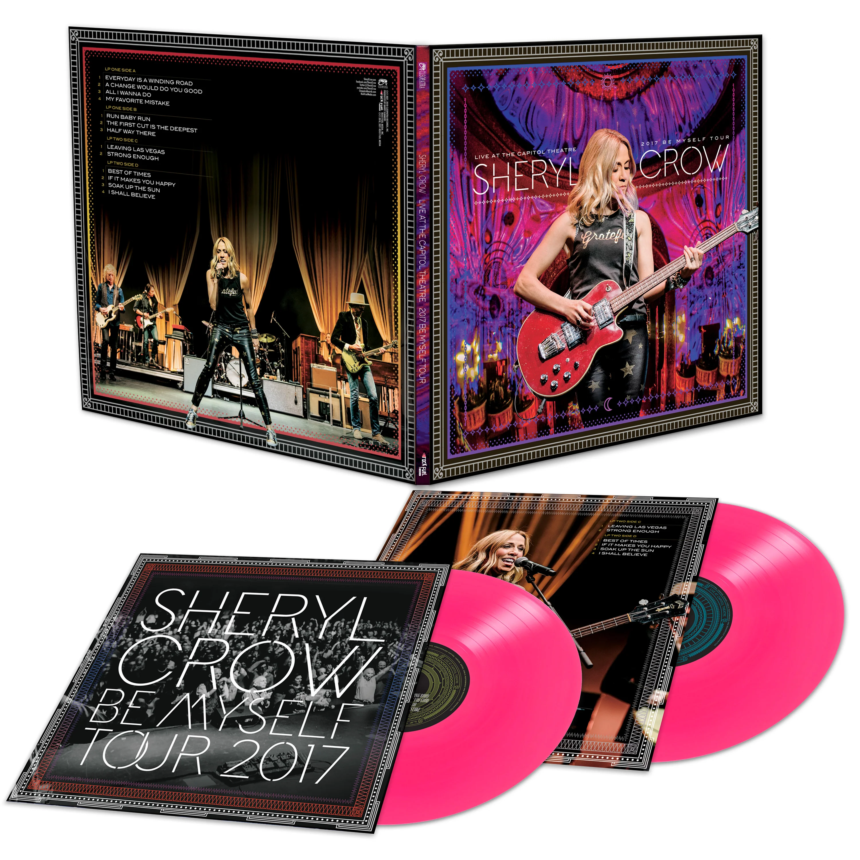 Sheryl Crow - Live At The Capitol Theatre - 2017 Be Myself Tour (Limited Edition Pink Double Vinyl) - Image 2