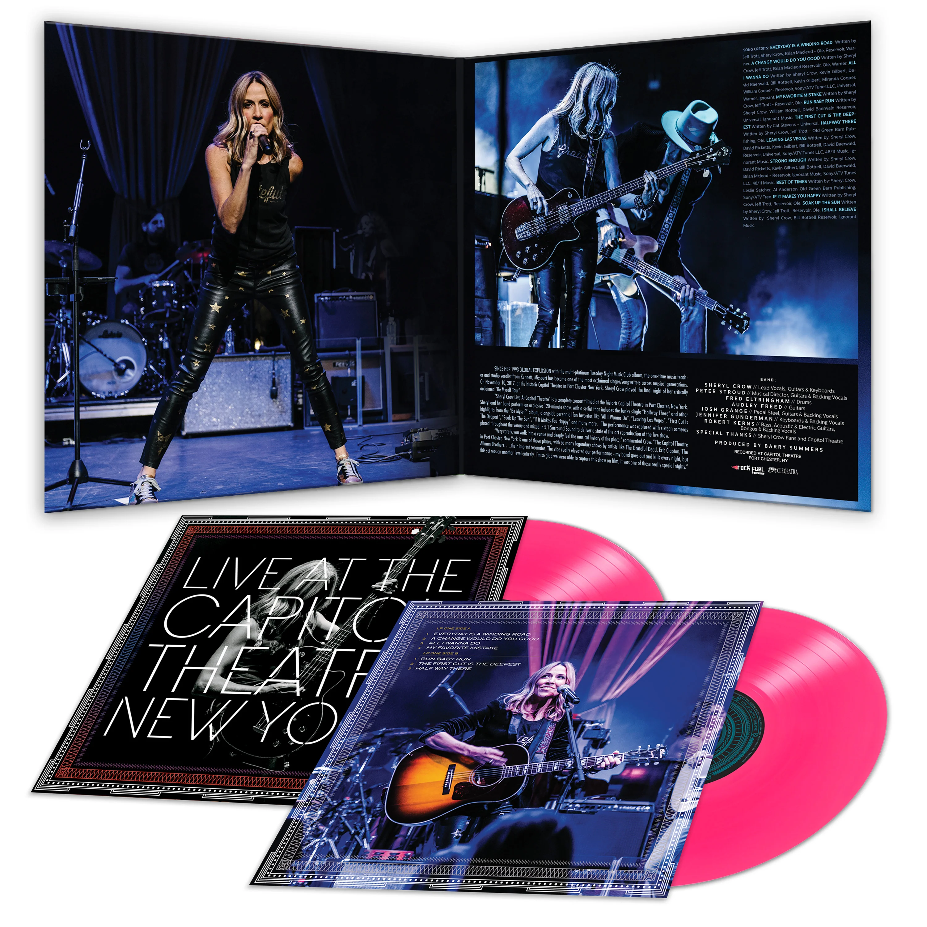 Sheryl Crow - Live At The Capitol Theatre - 2017 Be Myself Tour (Limited Edition Pink Double Vinyl) - Image 3