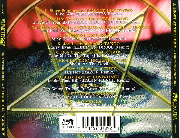 Shout At The Remix - A Tribute To Motley Crue (CD) - Image 2