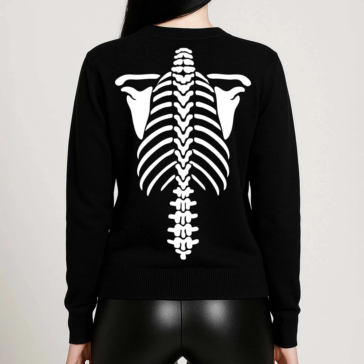 Skeleton (Cashmere Blend Knit Sweater) - Image 2