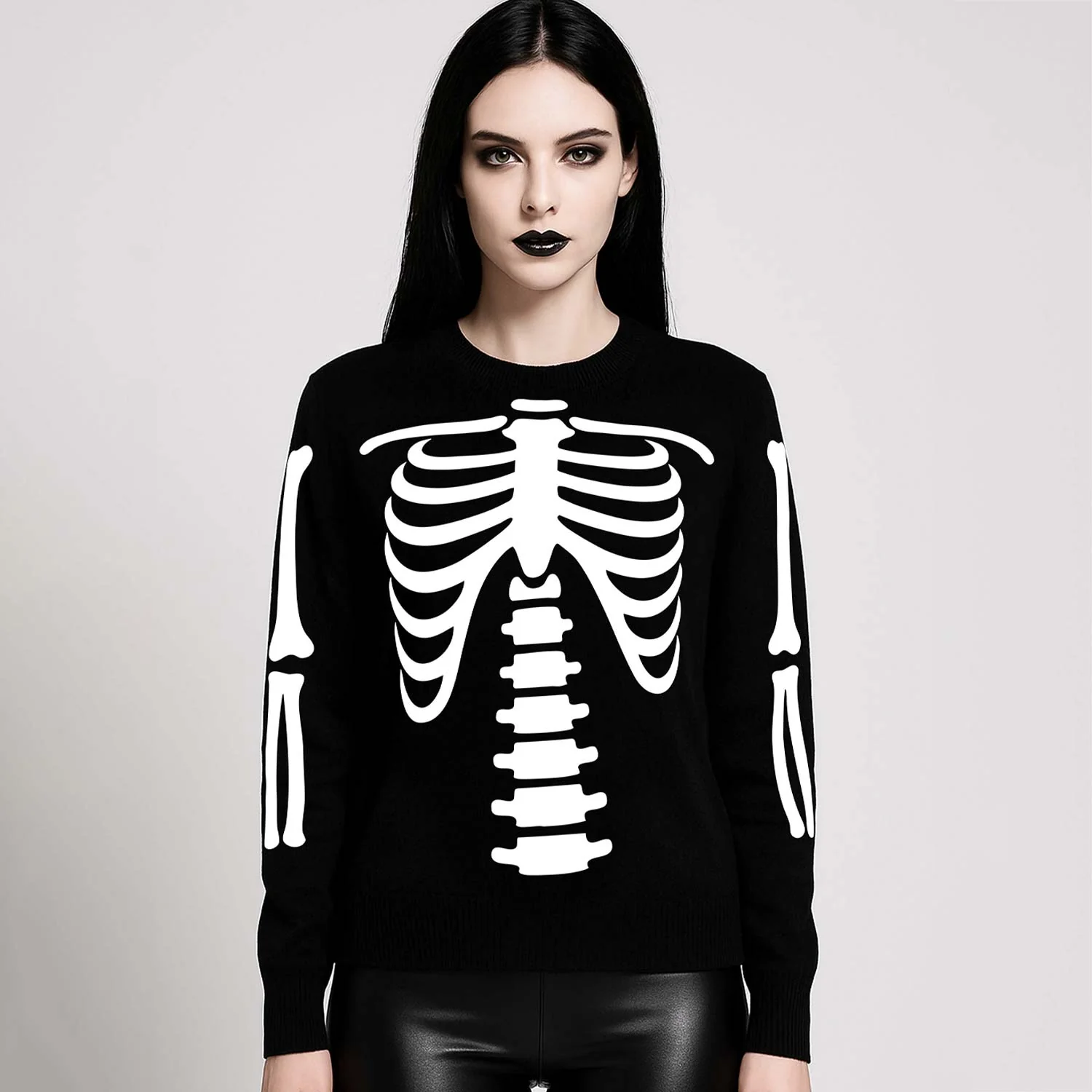 Skeleton (Cashmere Blend Knit Sweater) - Image 3