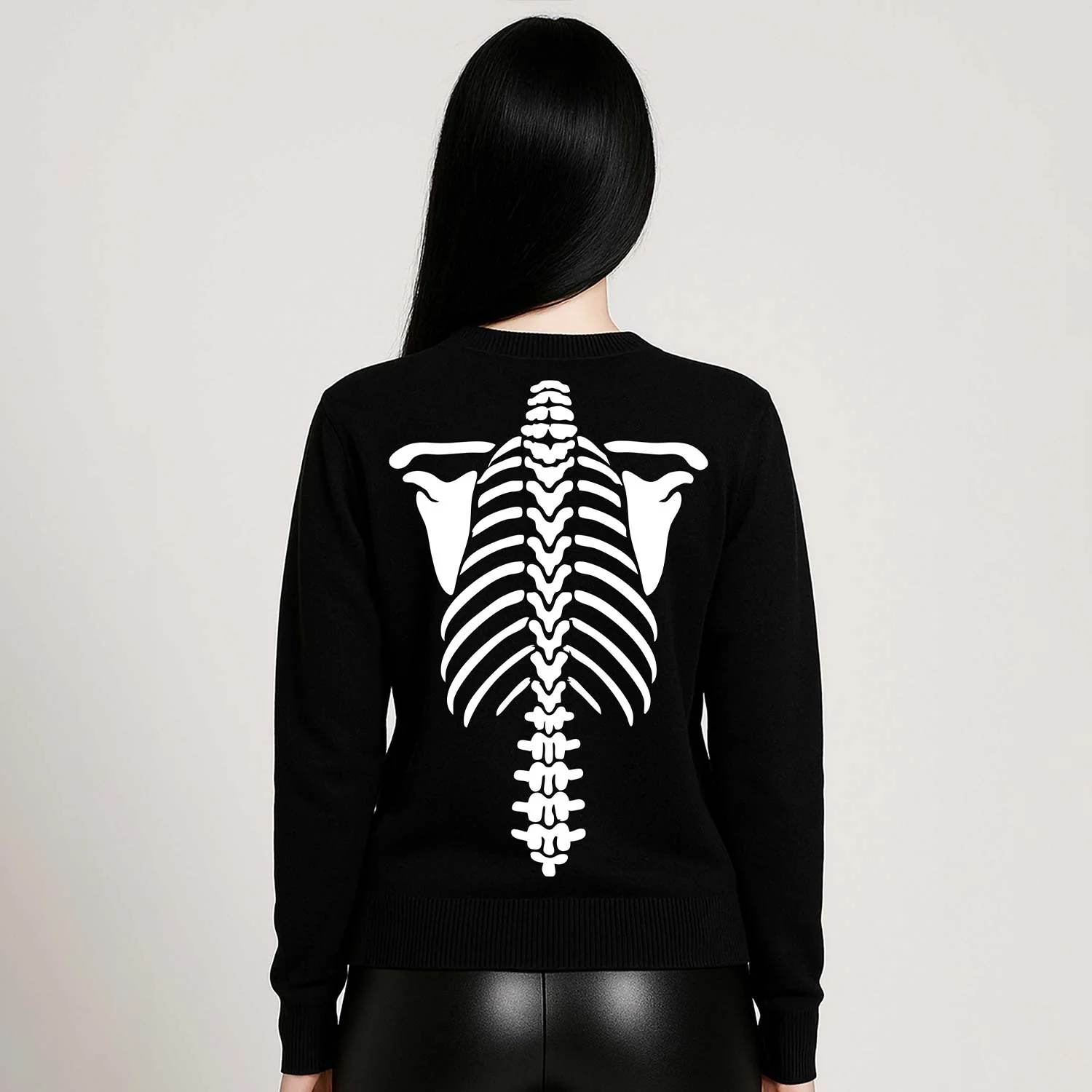 Skeleton (Cashmere Blend Knit Sweater) - Image 4