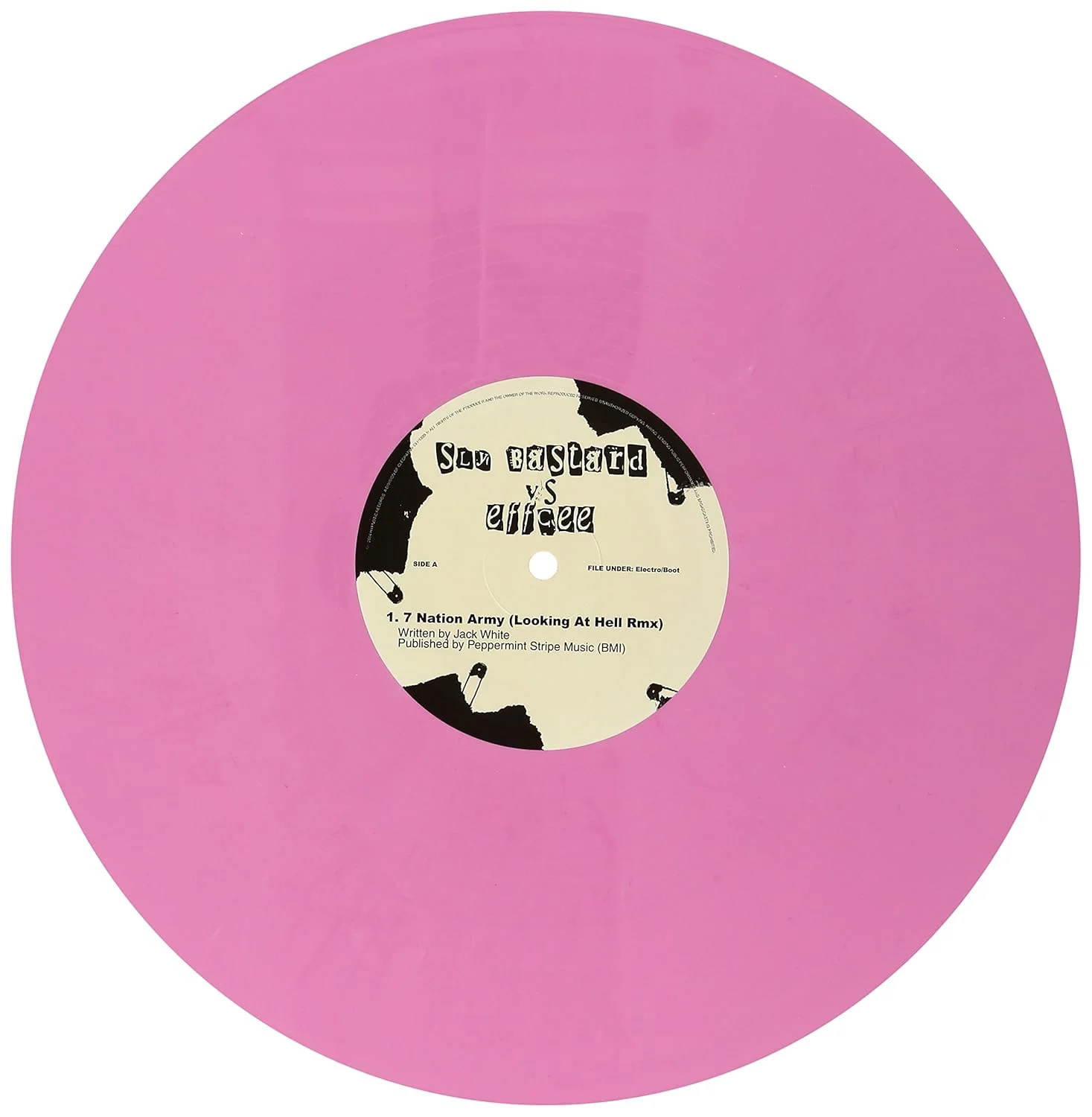 Sly Bastard Vs. Effcee - Seven Nation Army (12" Vinyl) - Image 3