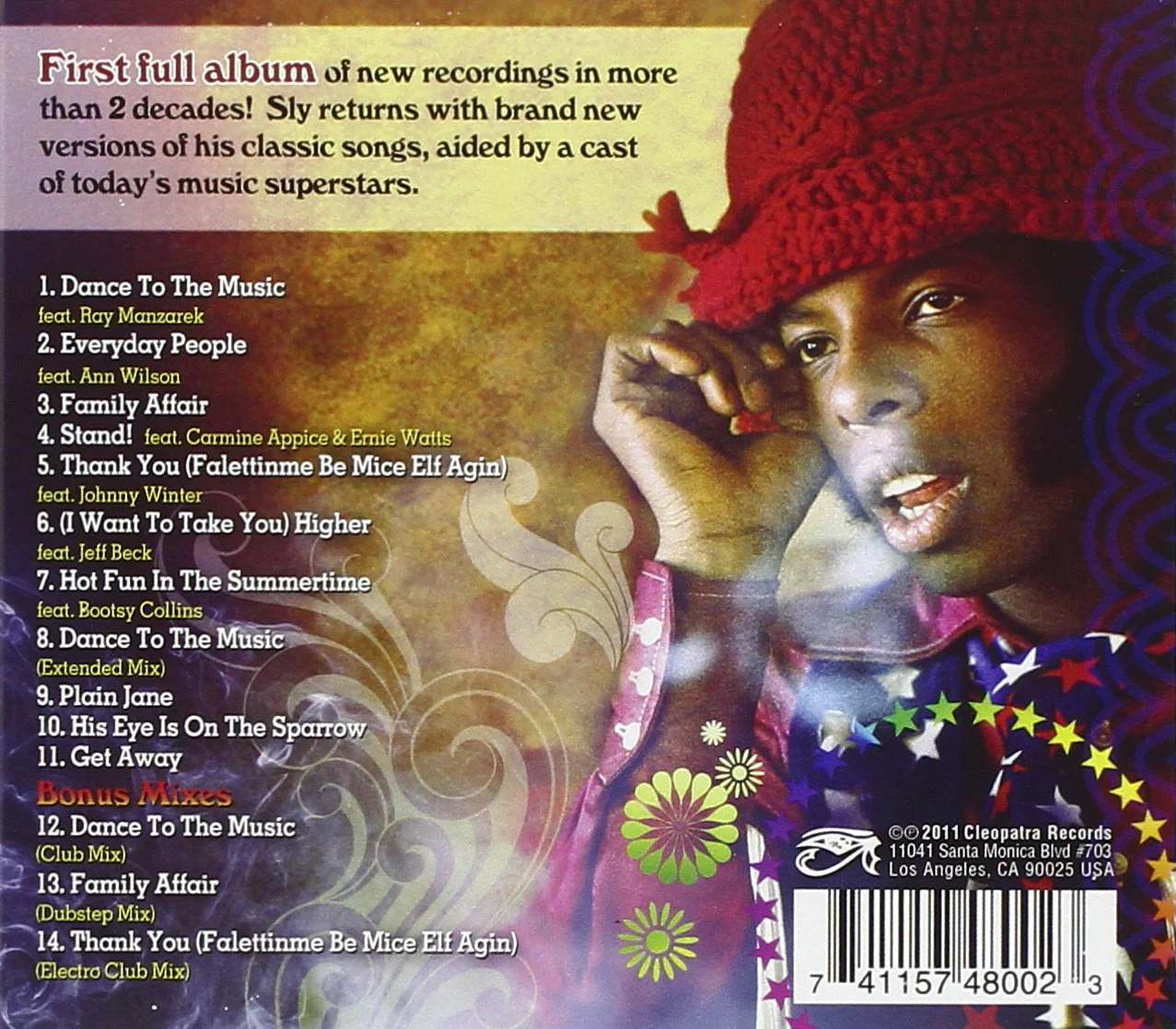 Sly Stone - I'm Back! Family and Friends (CD) - Image 2