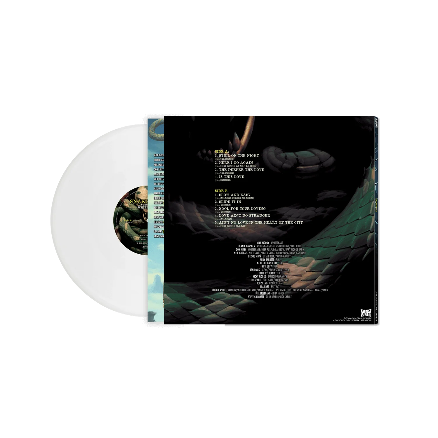 Snakebites - A Tribute To Whitesnake (White Vinyl) - Image 2