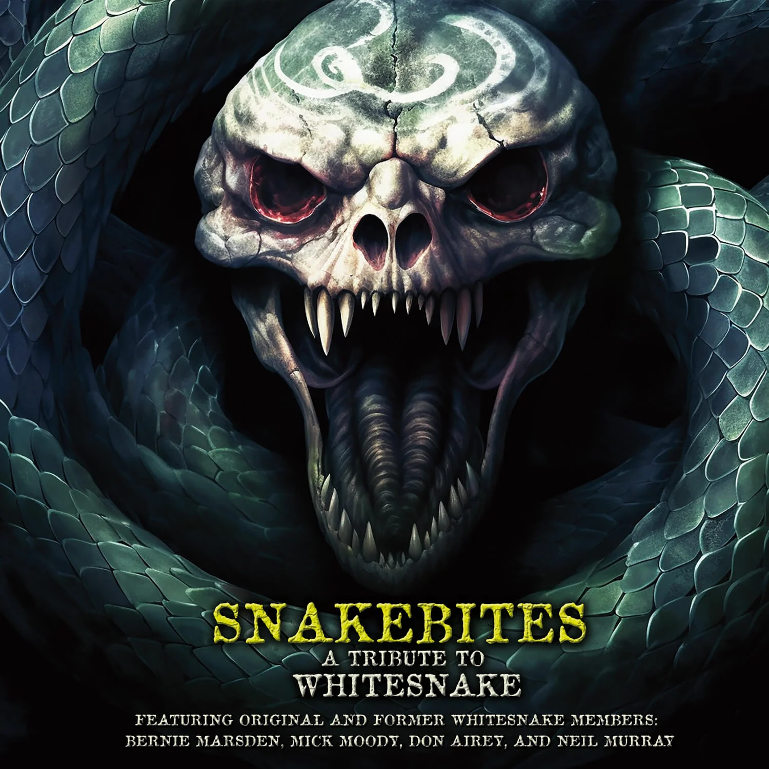 Snakebites - A Tribute To Whitesnake (White Vinyl) - Image 3