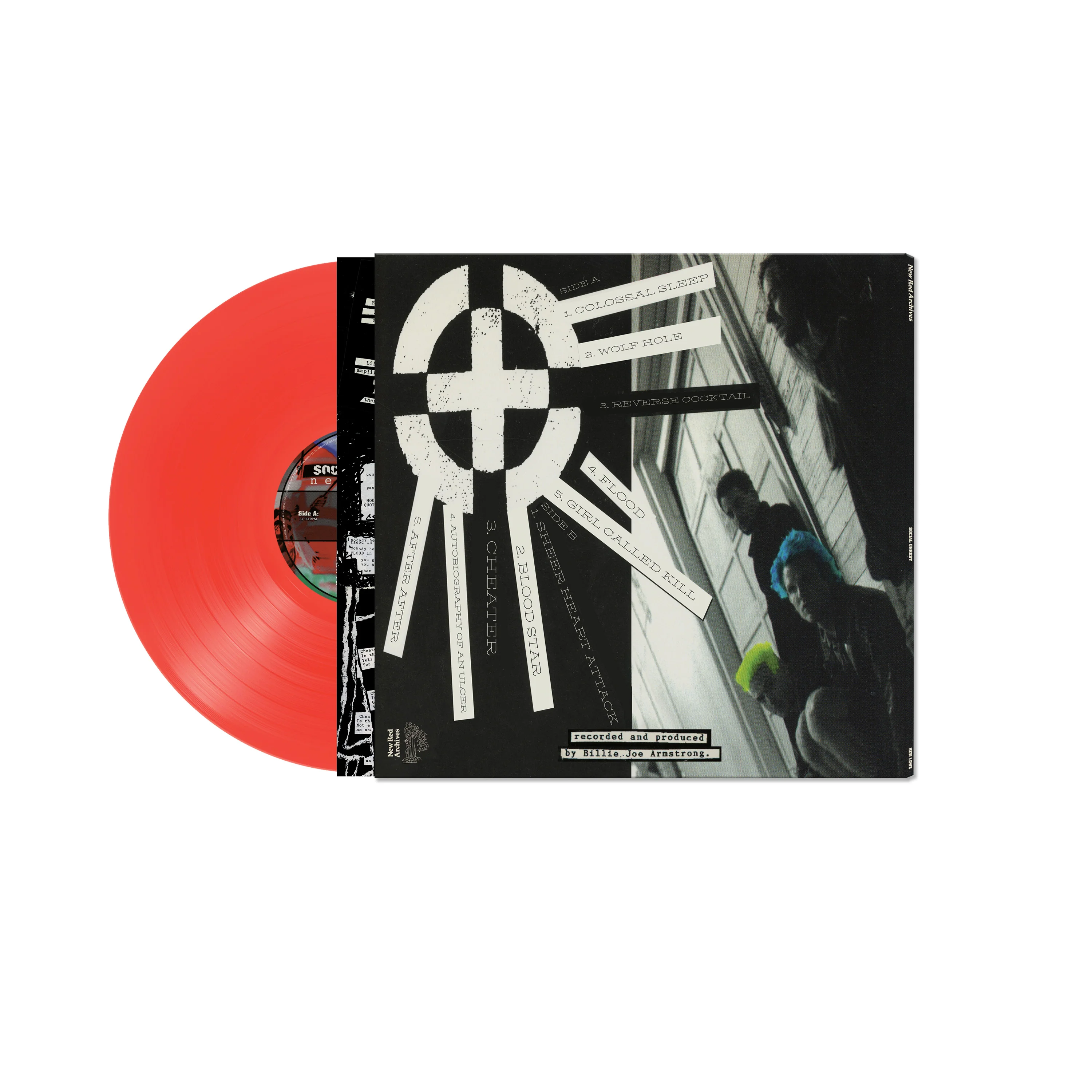 Social Unrest - New Lows (Red Vinyl) - Image 2