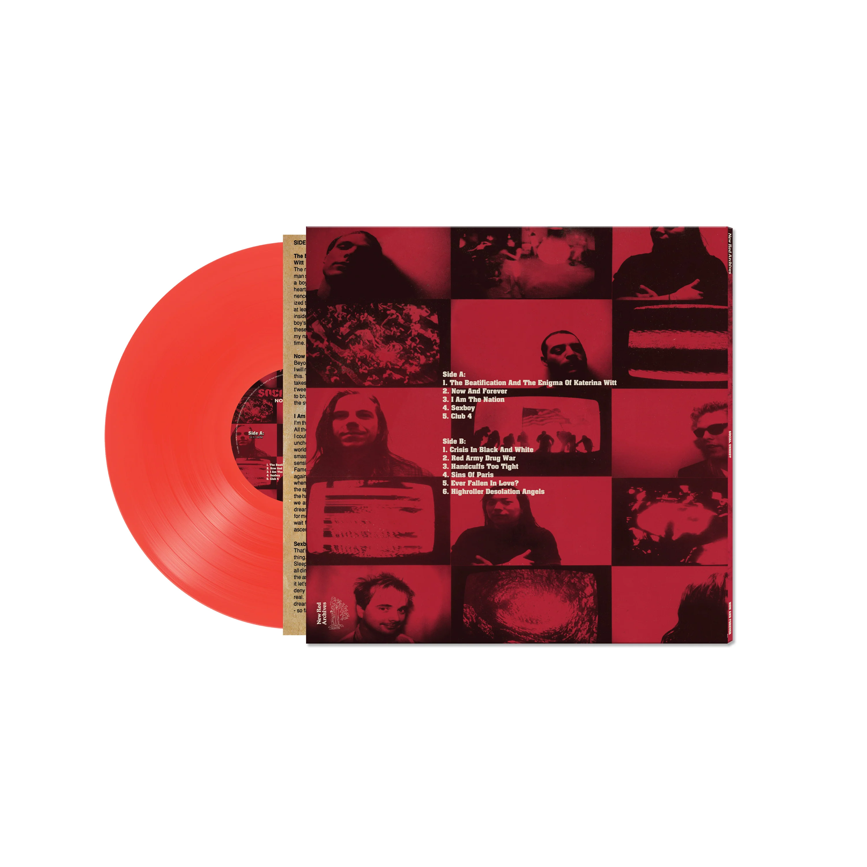 Social Unrest - Now and Forever (Red Vinyl) - Image 2