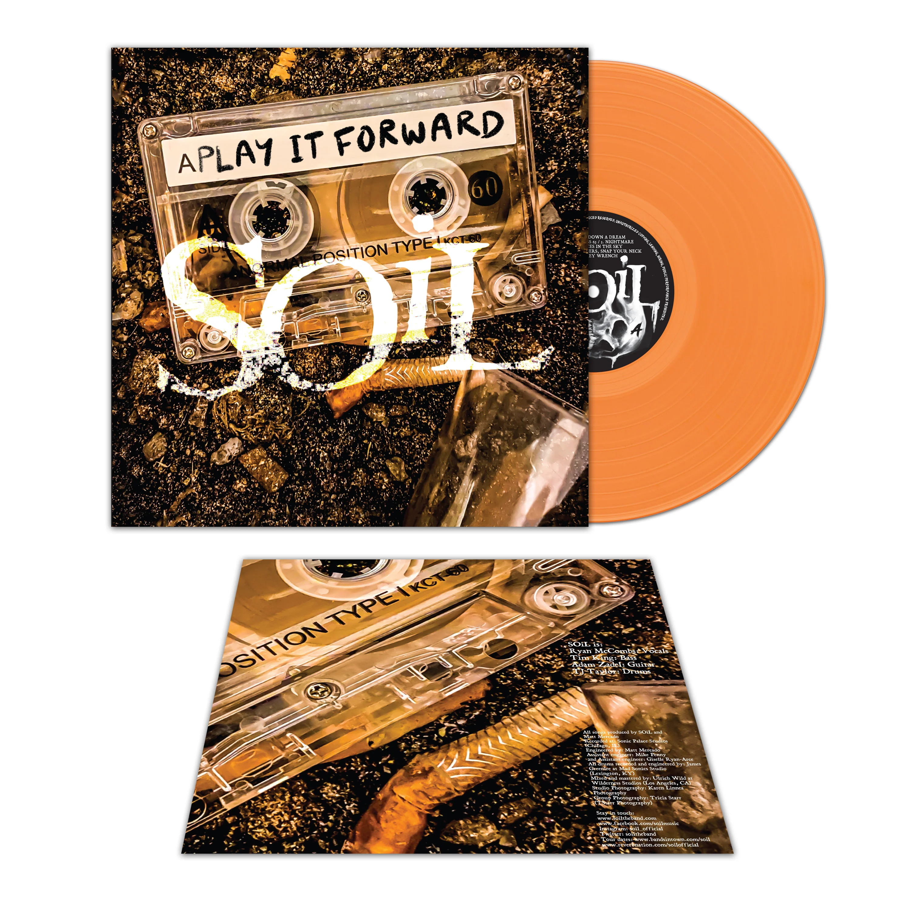 Soil - Play It Forward (Orange Vinyl) - Image 2