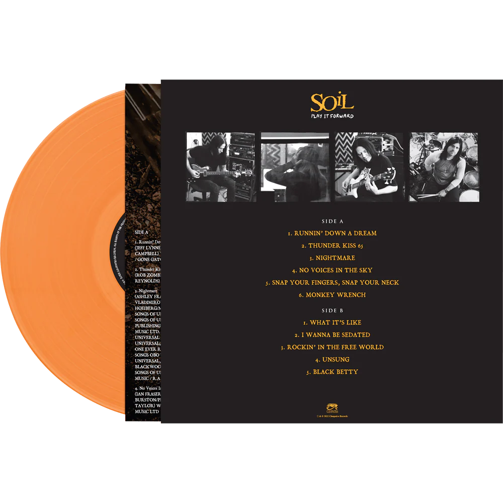 Soil - Play It Forward (Orange Vinyl + T-Shirt) - Image 4