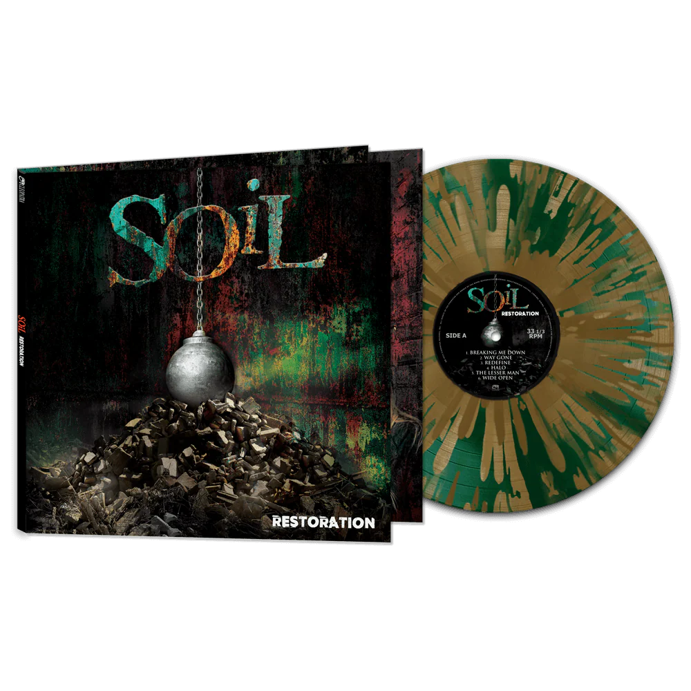 Soil - Restoration (Green-Gold Splatter Vinyl + T-Shirt) - Image 2