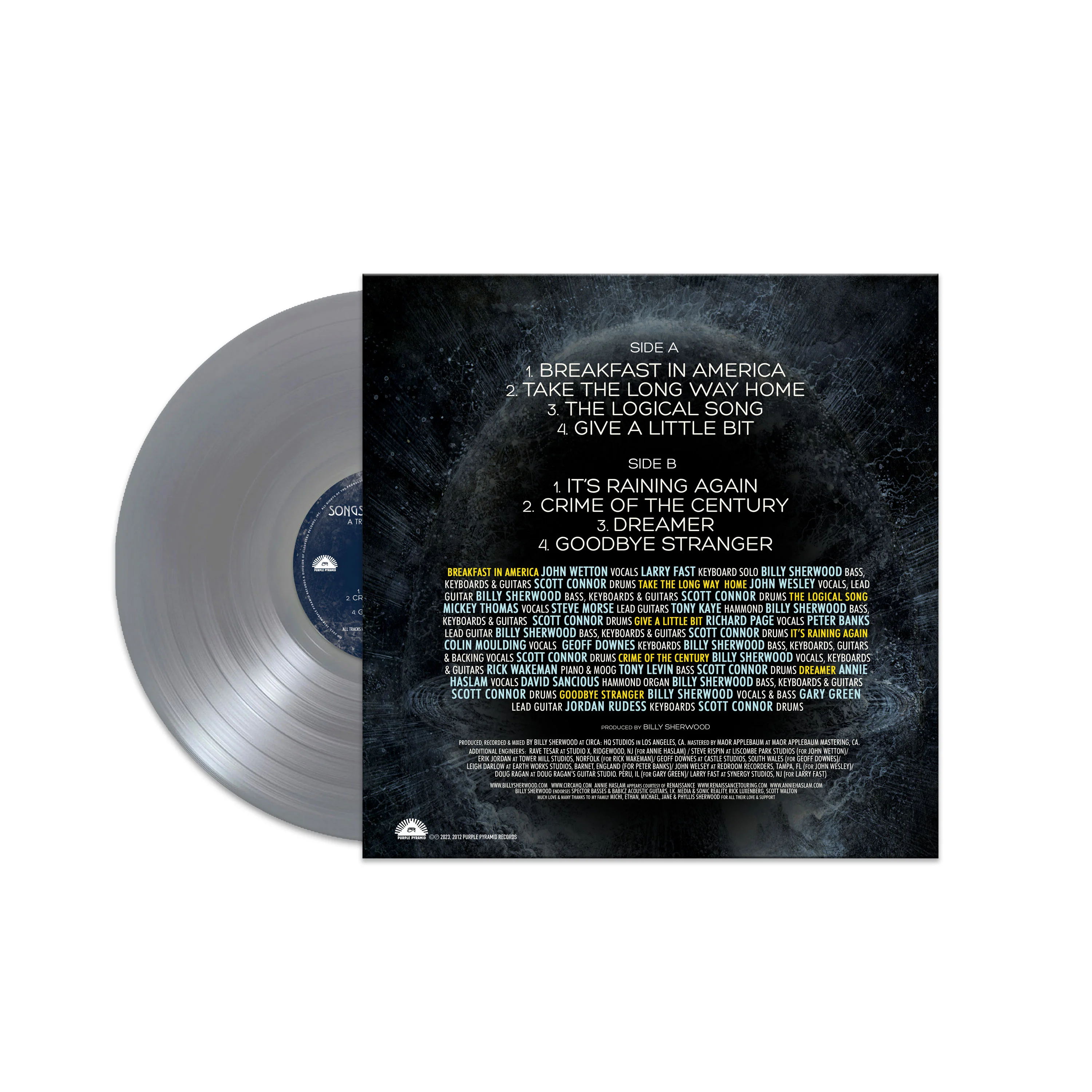 Songs of the Century - A Tribute to Supertramp (Silver Vinyl) - Image 2