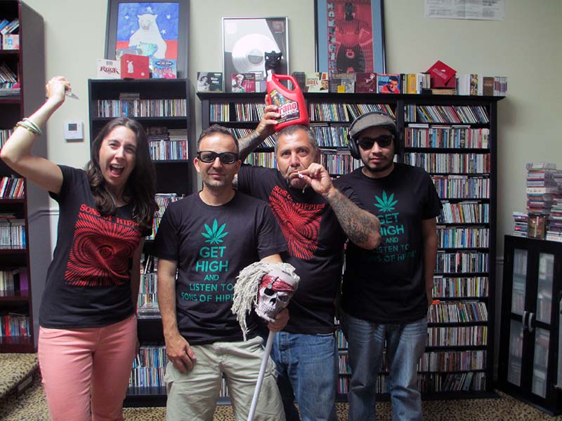 Sons of Hippies - Get High (T-Shirt) - Image 2