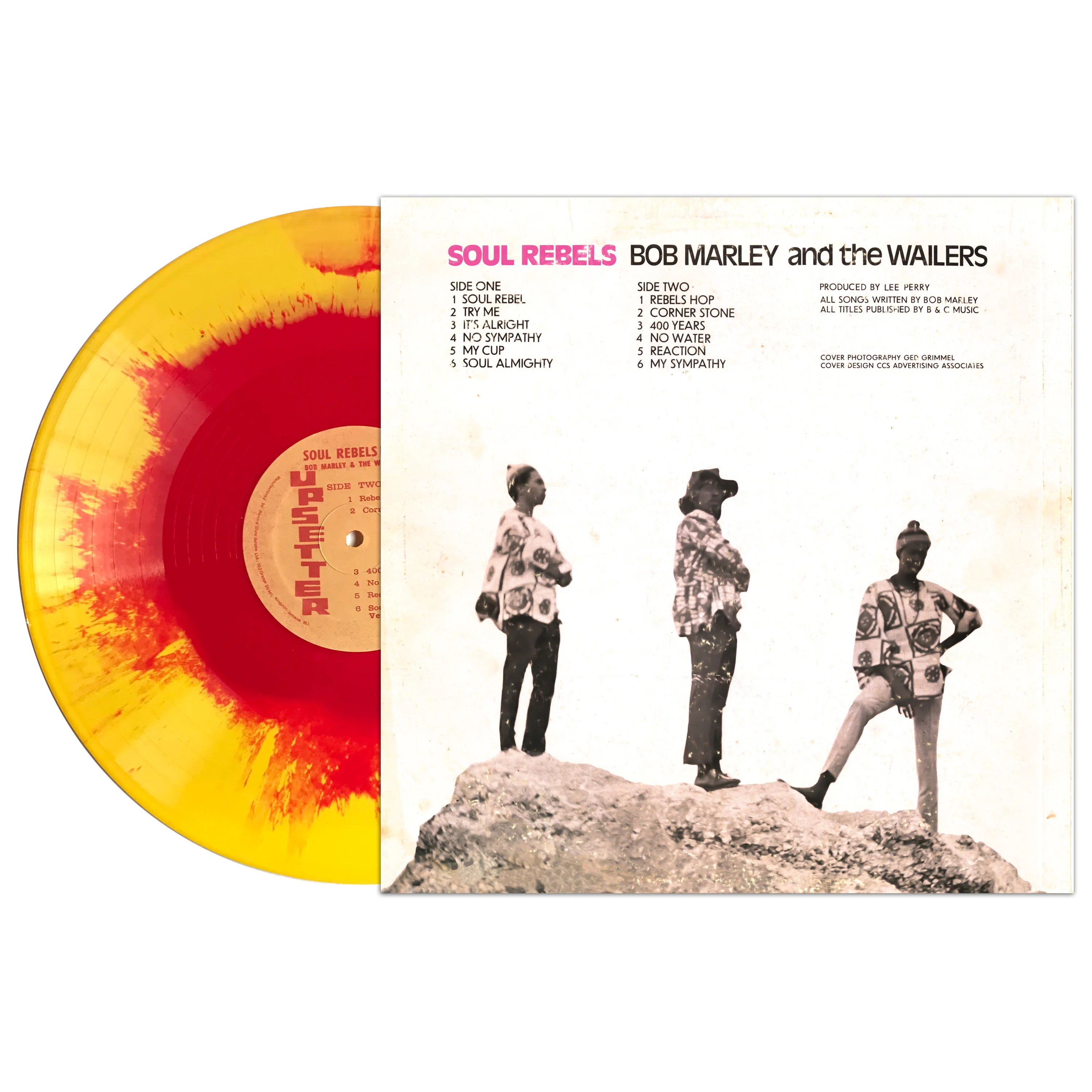 Bob Marley & The Wailers - Soul Rebels Dub (Yellow & Red Haze Vinyl) - Image 2
