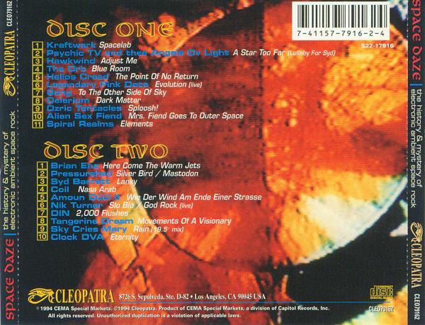Space Daze -  The History & Mystery Of Electronic Ambient Space Rock (2 CD) - Image 2