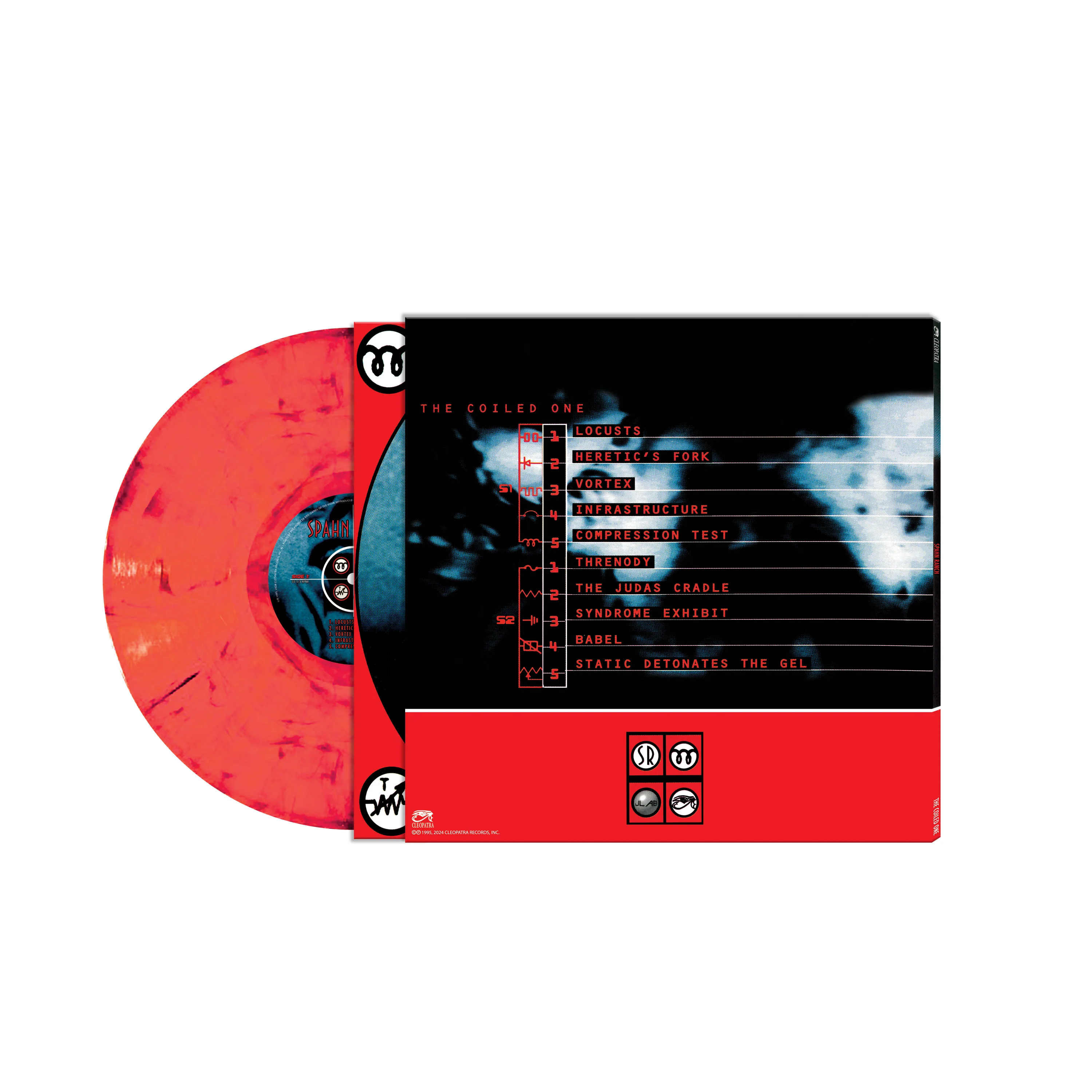 Spahn Ranch - The Coiled One - Deluxe Edition (Red Marble Vinyl) - Image 2