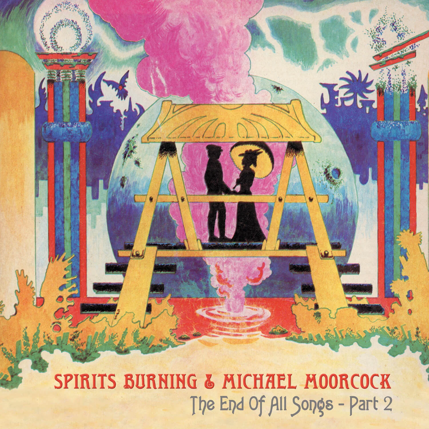 Spirits Burning & Michael Moorcock - The End Of All Songs - Part 2 (Red Vinyl LP) - Image 3