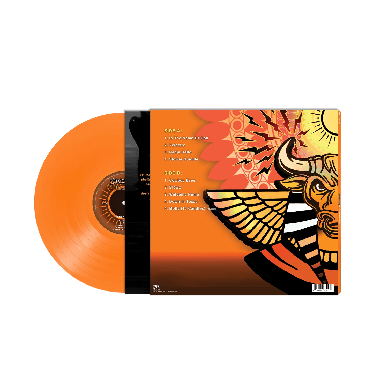 Sponge - Electric Cattle Gods - The Lost Tracks (Orange Vinyl LP) - Image 2
