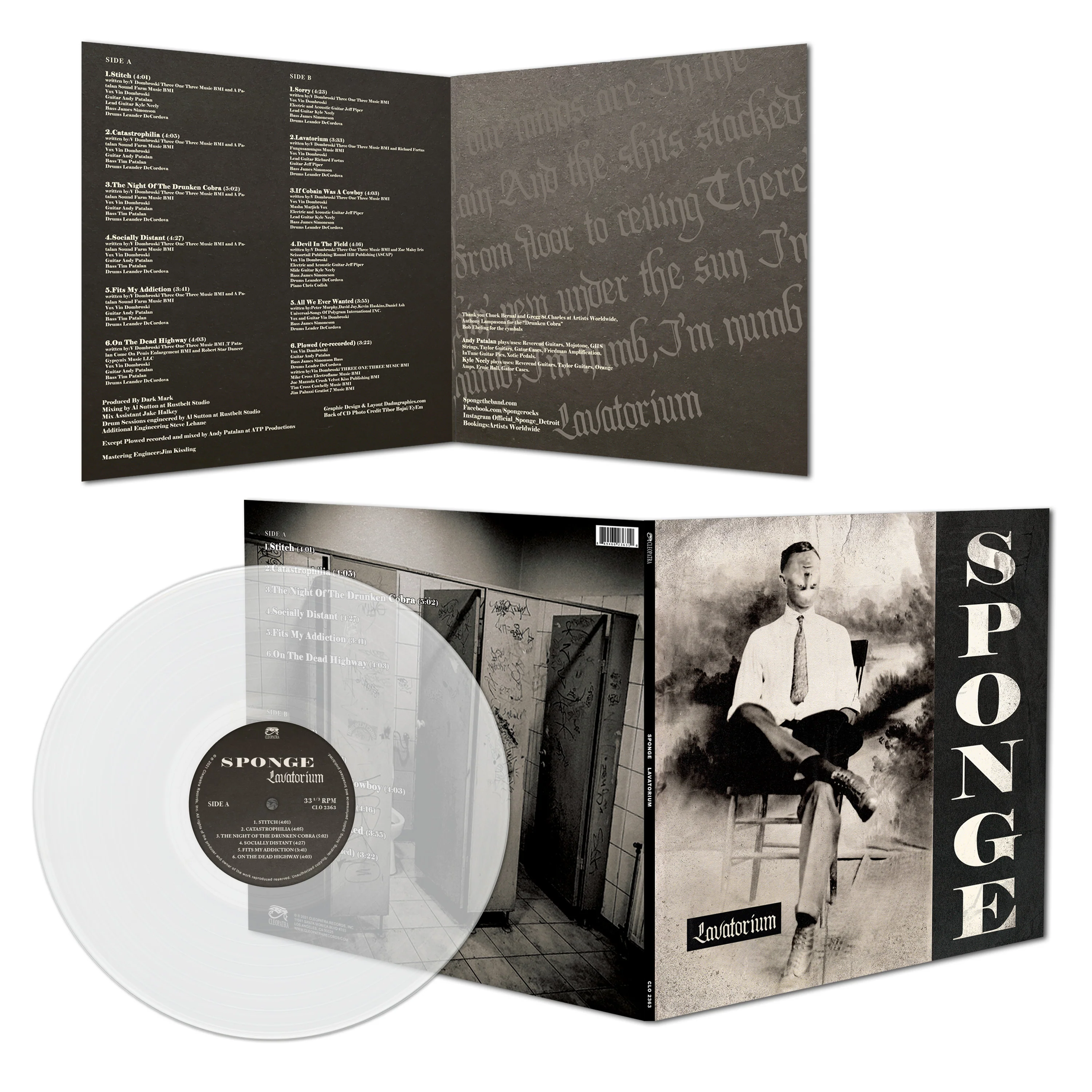 Sponge - Lavatorium (Limited Edition Clear Vinyl) - Image 2