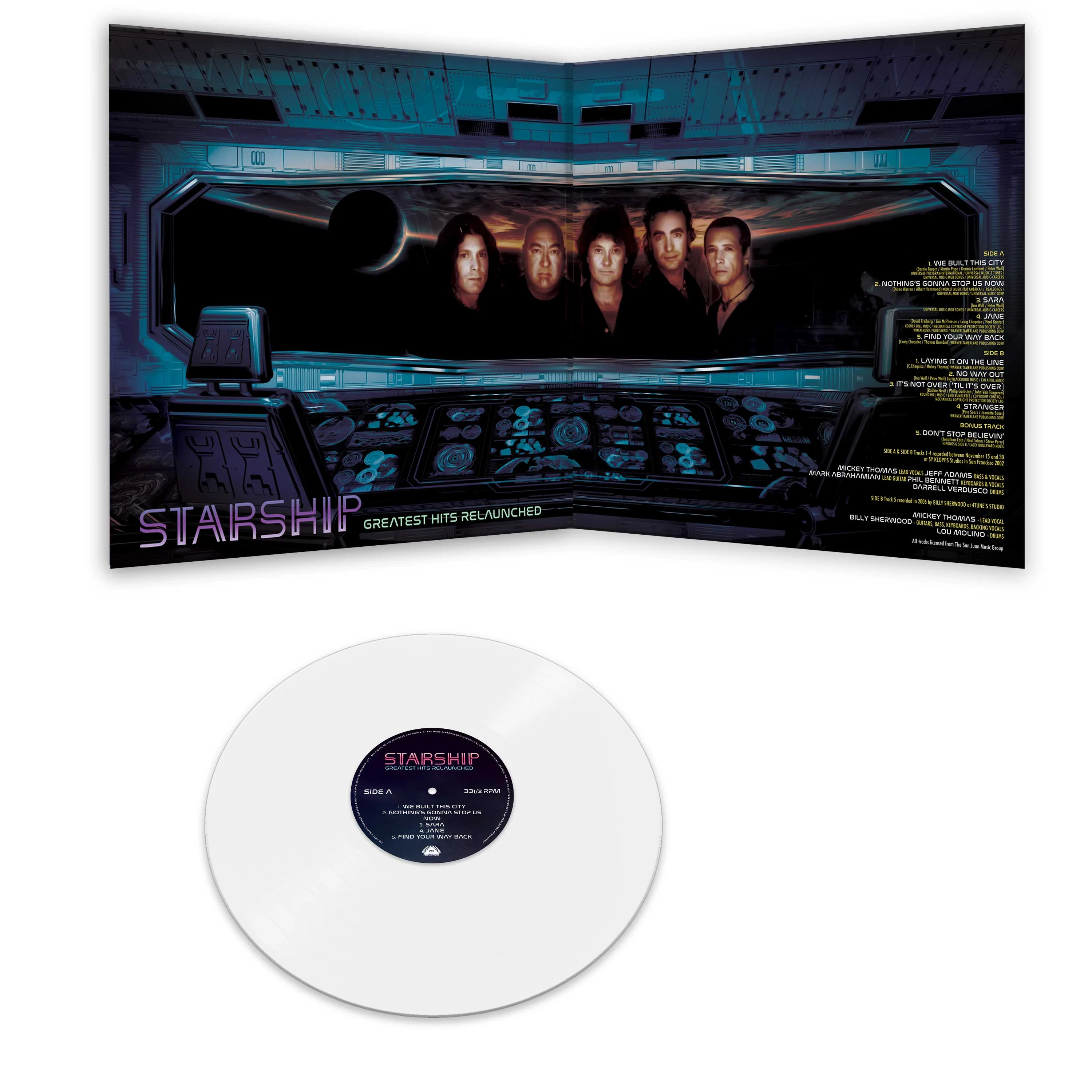 Starship - Greatest Hits Relaunched (White Vinyl) - Image 3